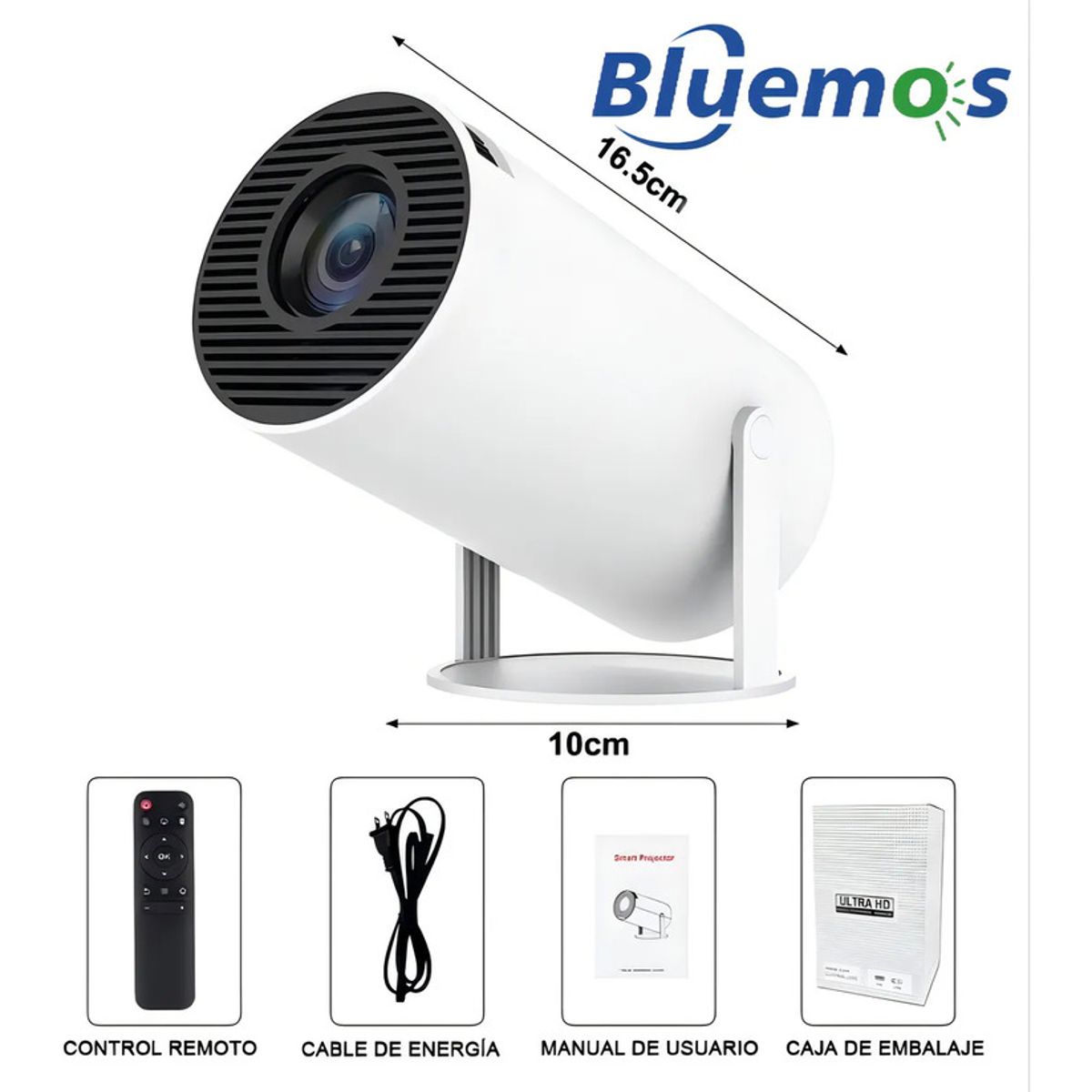 GENERICO - Proyector Profesional Hy300 Cañon Proyector Proyector 8k Proyector Smart Tv