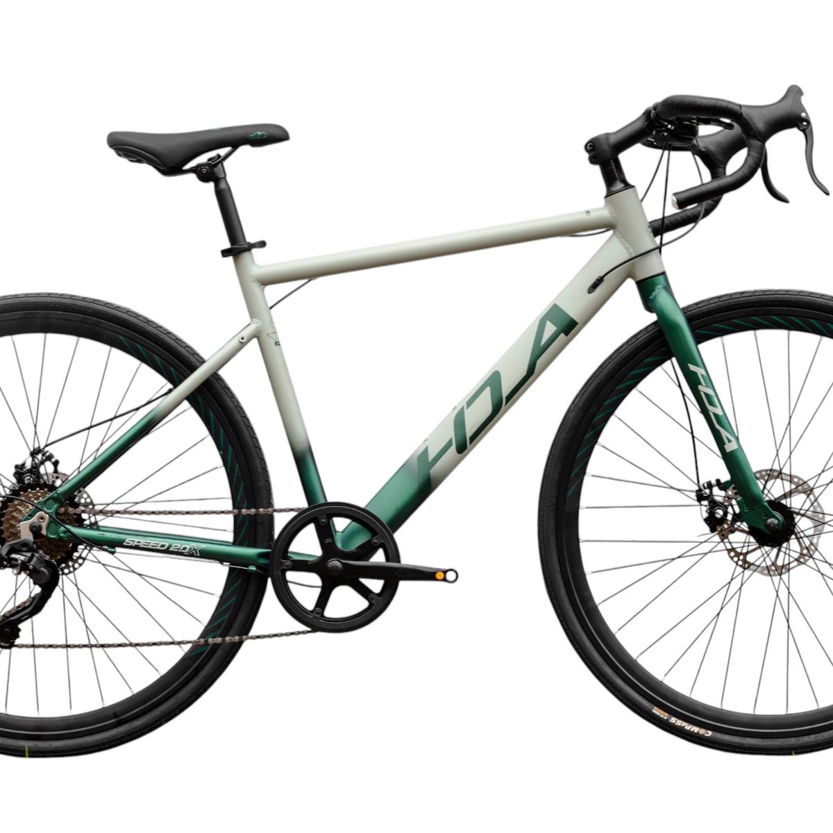 SFORZO - Bicicleta Hola Rin 700 De Ruta 1*8 En Aluminio