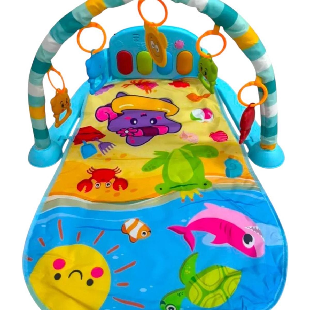 KIDSHOP - Gimnasio Piano Musical Tapete De Juegos Para Bebés Hr5623-AZ