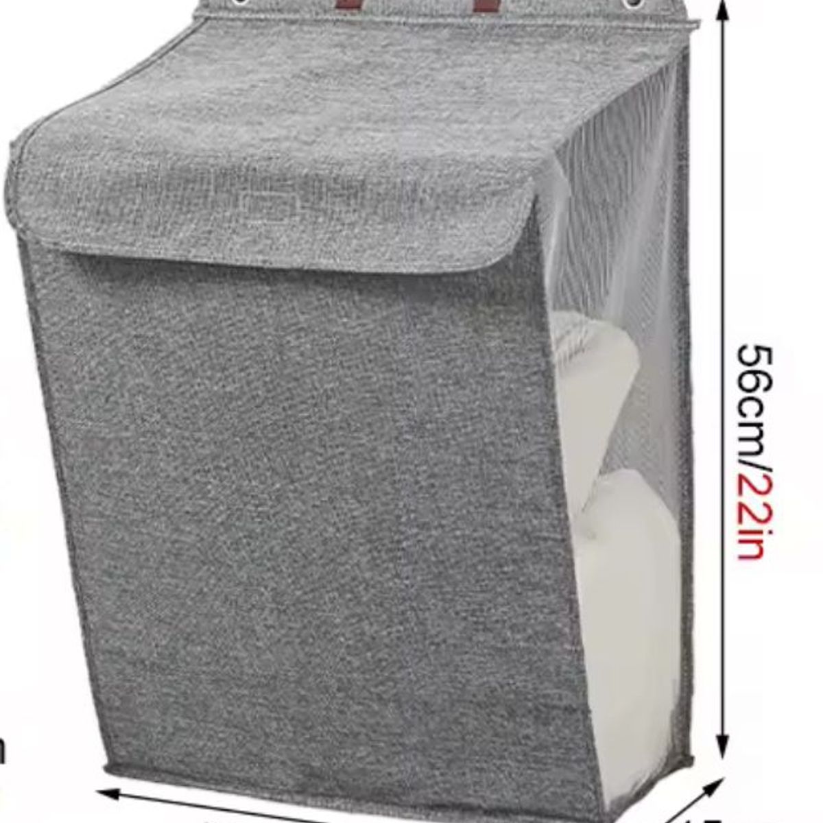 AMERICAN GENERICS - Set x4 Cestas de Ropa Plegable con Velcro  Impermeable y Multifuncional