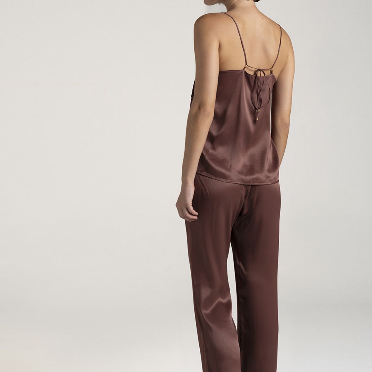 TOUCHE LINGERIE - Pijama pantalón elaborada en viscosa satinada 2503C61