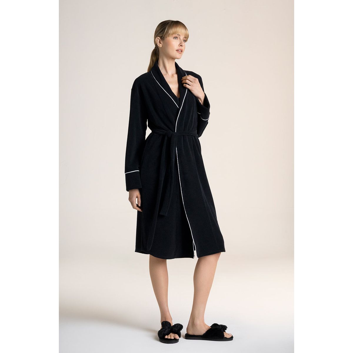 TOUCHE LINGERIE - Kimono  largo elaborada en terry 2547N61