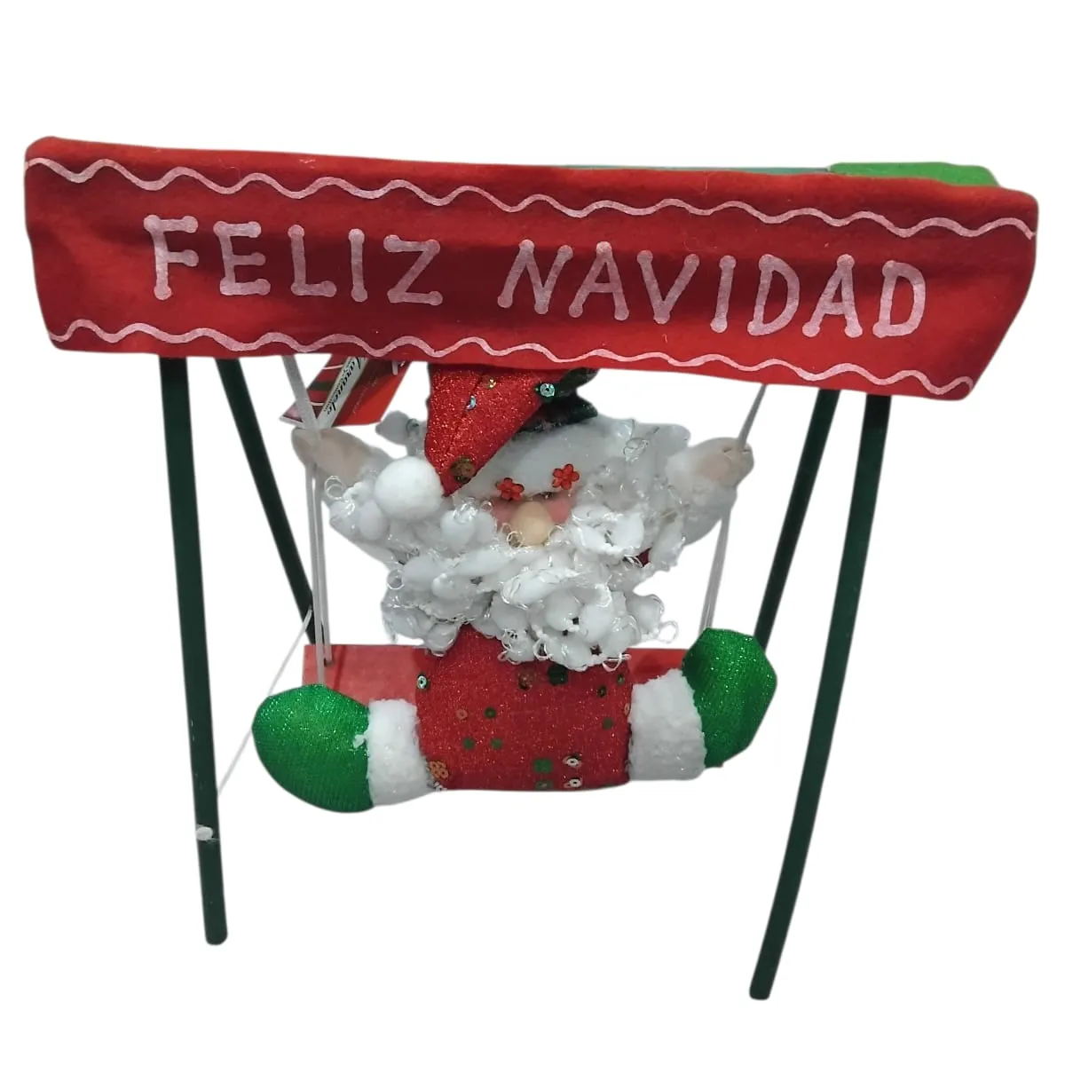 GENERICO - Muñeco De Navidad Santa En Columpio Genérico