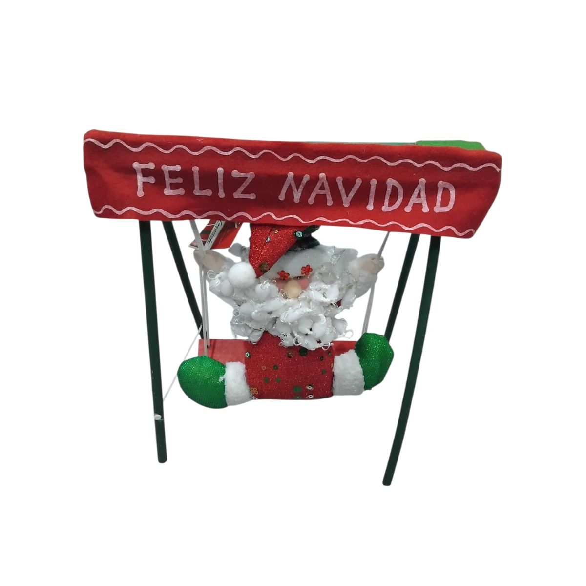 GENERICO - Muñeco De Navidad Santa En Columpio Genérico