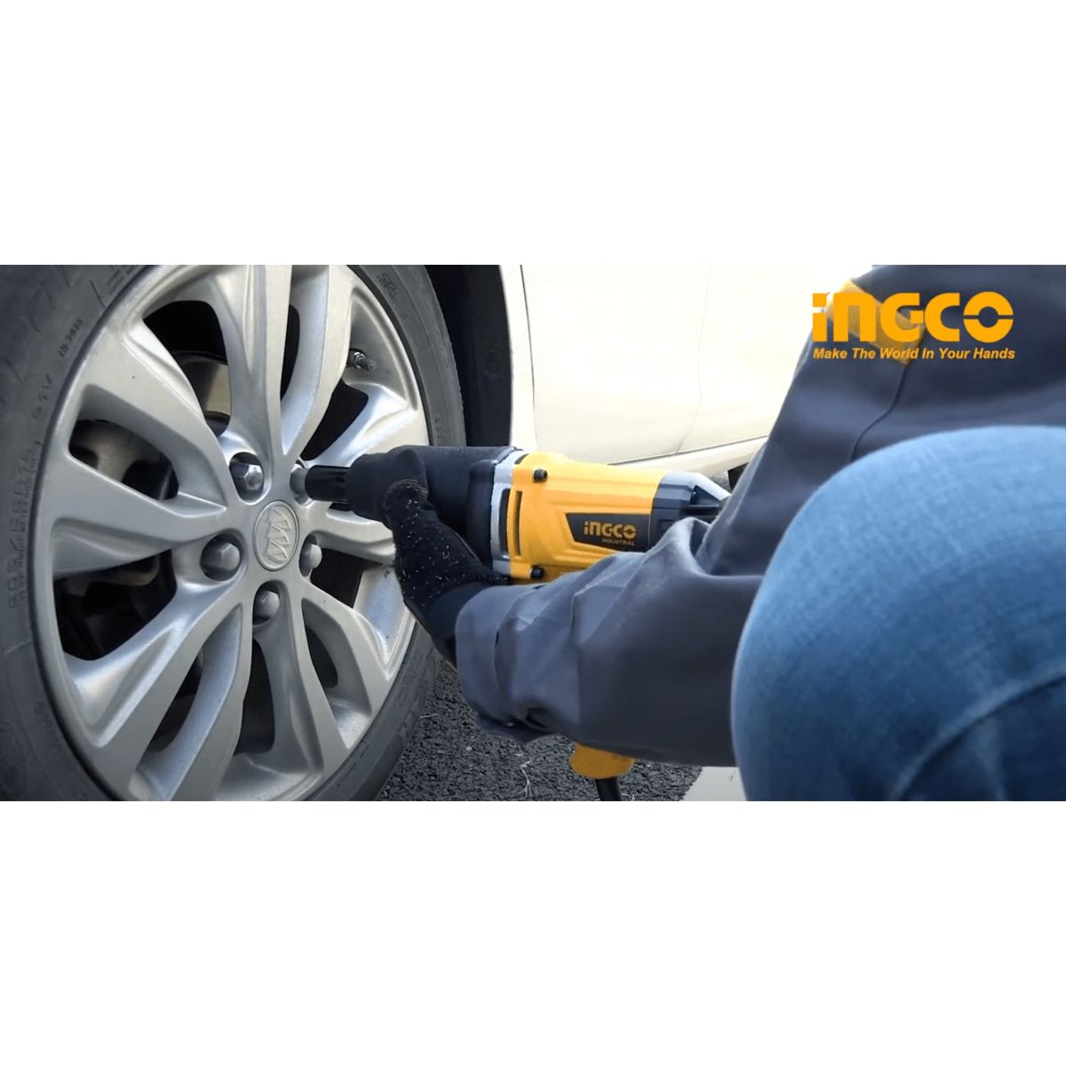 INGCO - Llave De Impacto 1/2 110/120V 550Nm 1050W  INGCO UIW10508