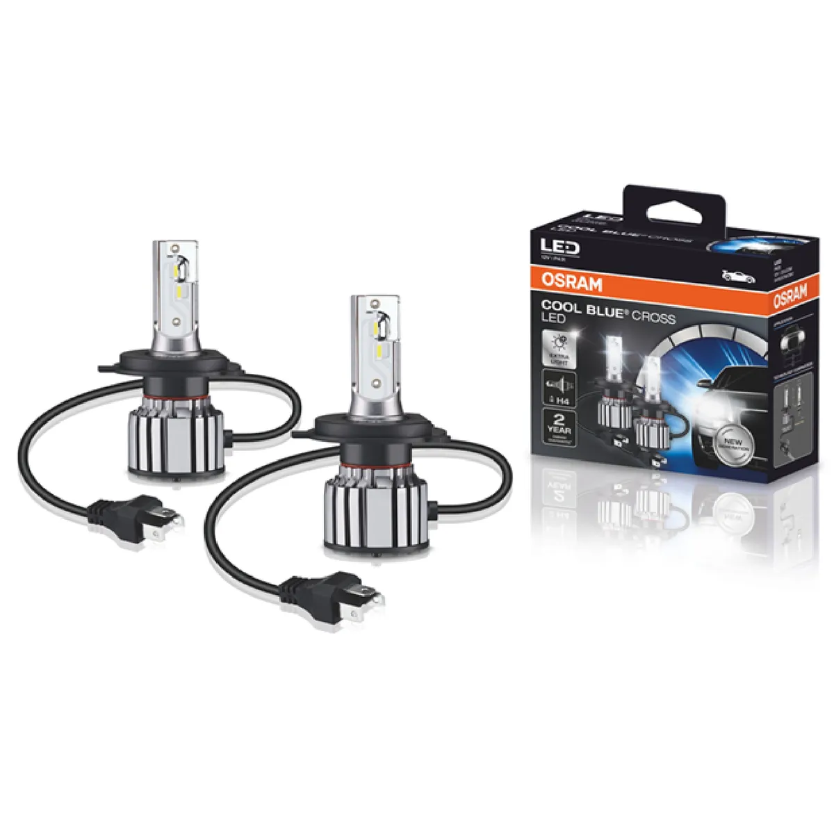 OSRAM - BOMBILLO LED H4 OSRAM COOL BLUE CROSS
