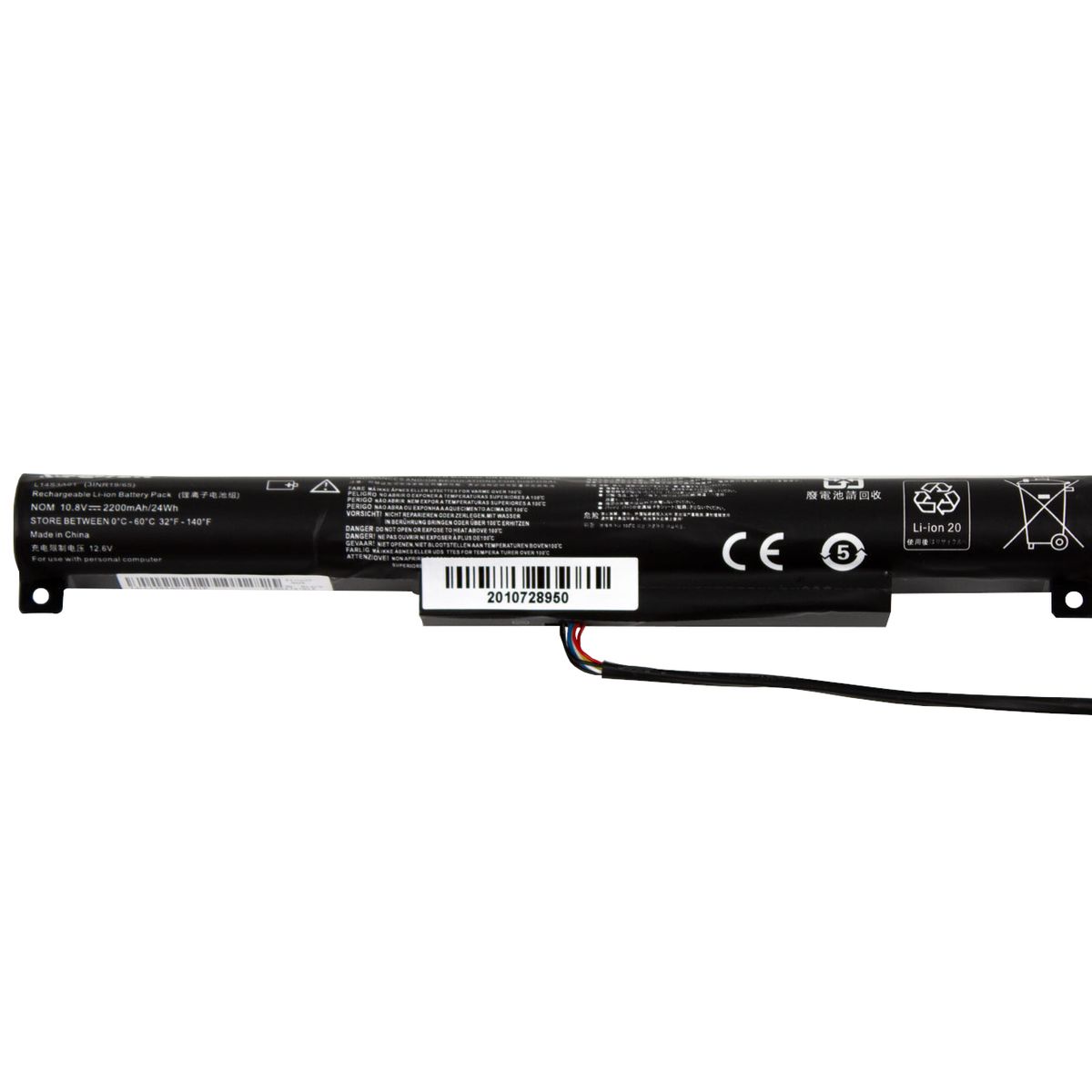 NEOTEK - Bateria Laptop para Lenovo Ideapad 100-15IBY L14C3A01 L14S3A01