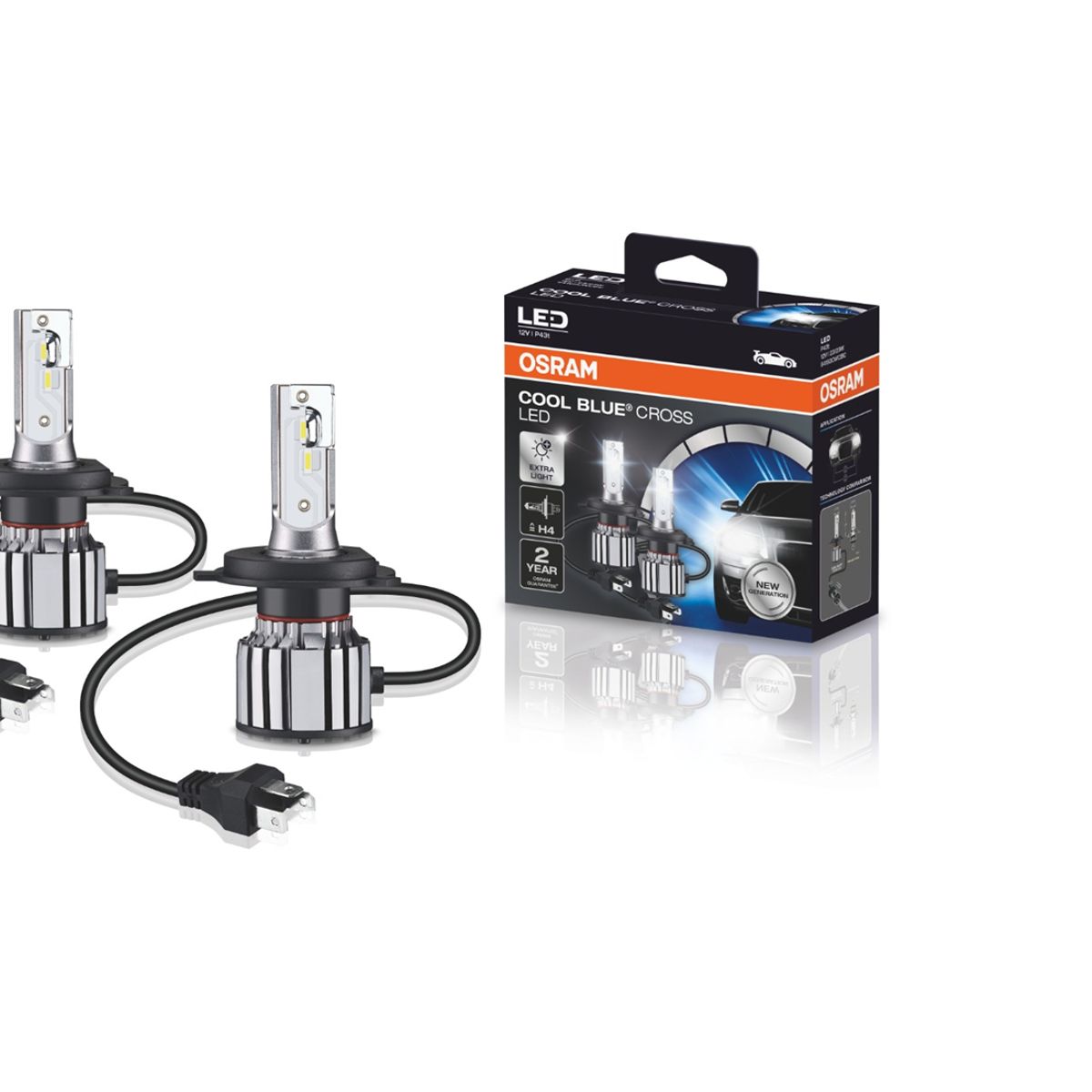 OSRAM - BOMBILLO LED H1 OSRAM COOL BLUE CROSS