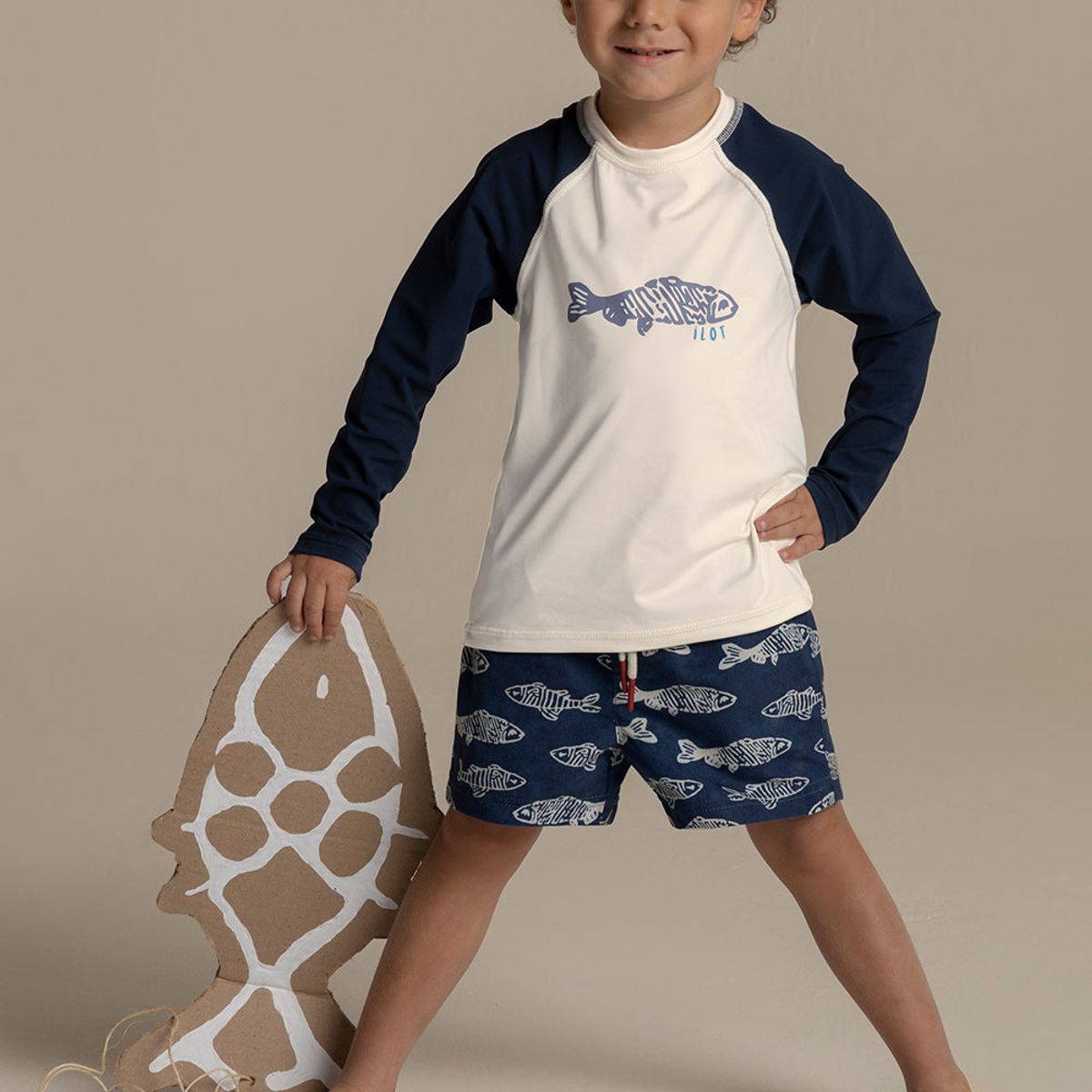 ILOT - Camiseta Kids en lycra con estampado LK09A61