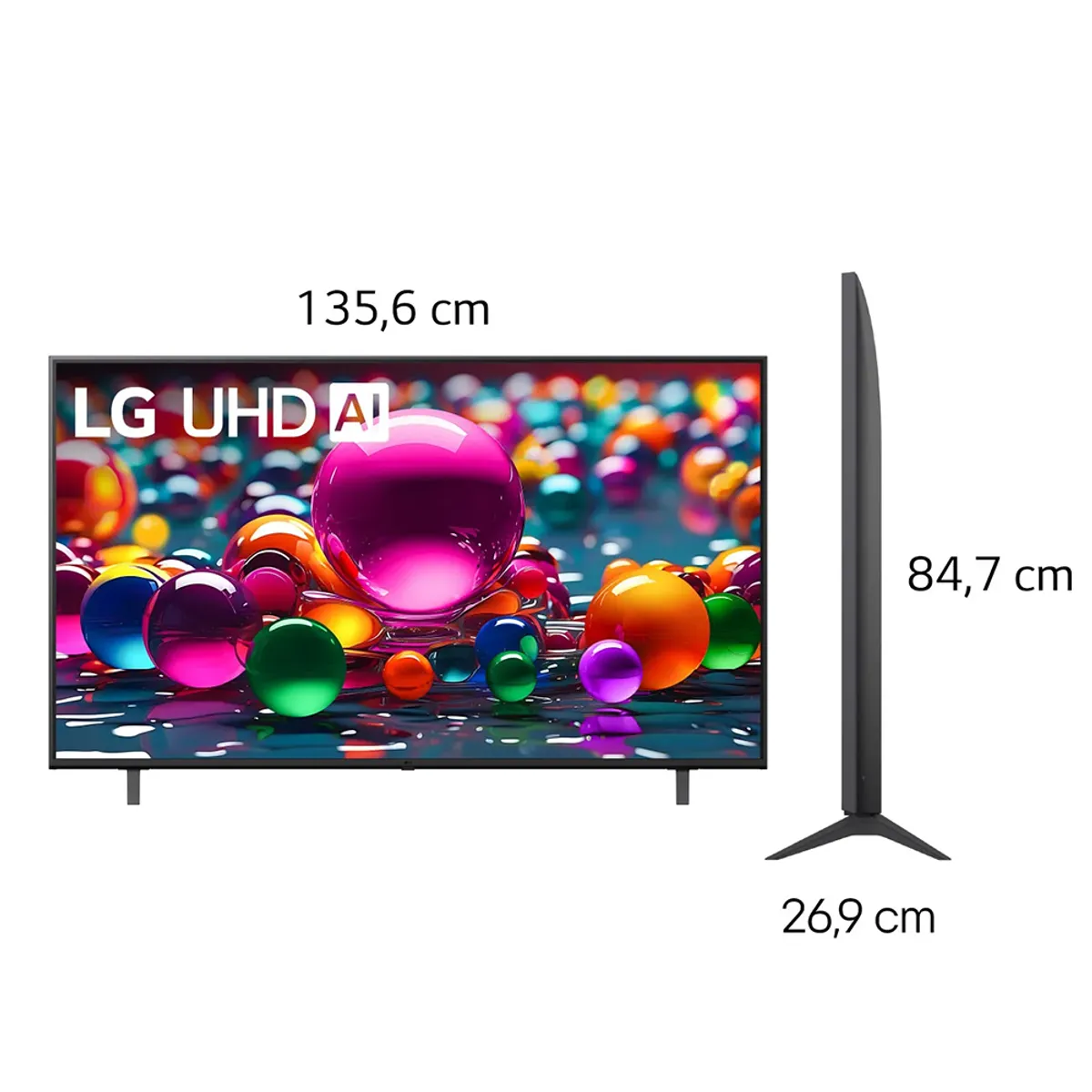 LG - Televisor LG 60 Pulgadas 4K-UHD LED Smart TV - 60UA8050PSA