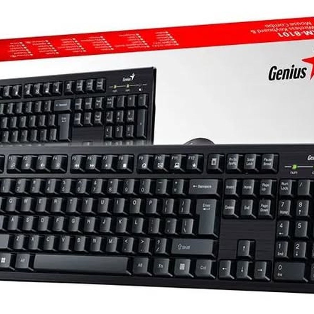 GENIUS ACCESORIOS  DE  TECNOLOGIA - COMBO TECLADO Y MOUSE INALAMBRICO GENIUS KM-8101