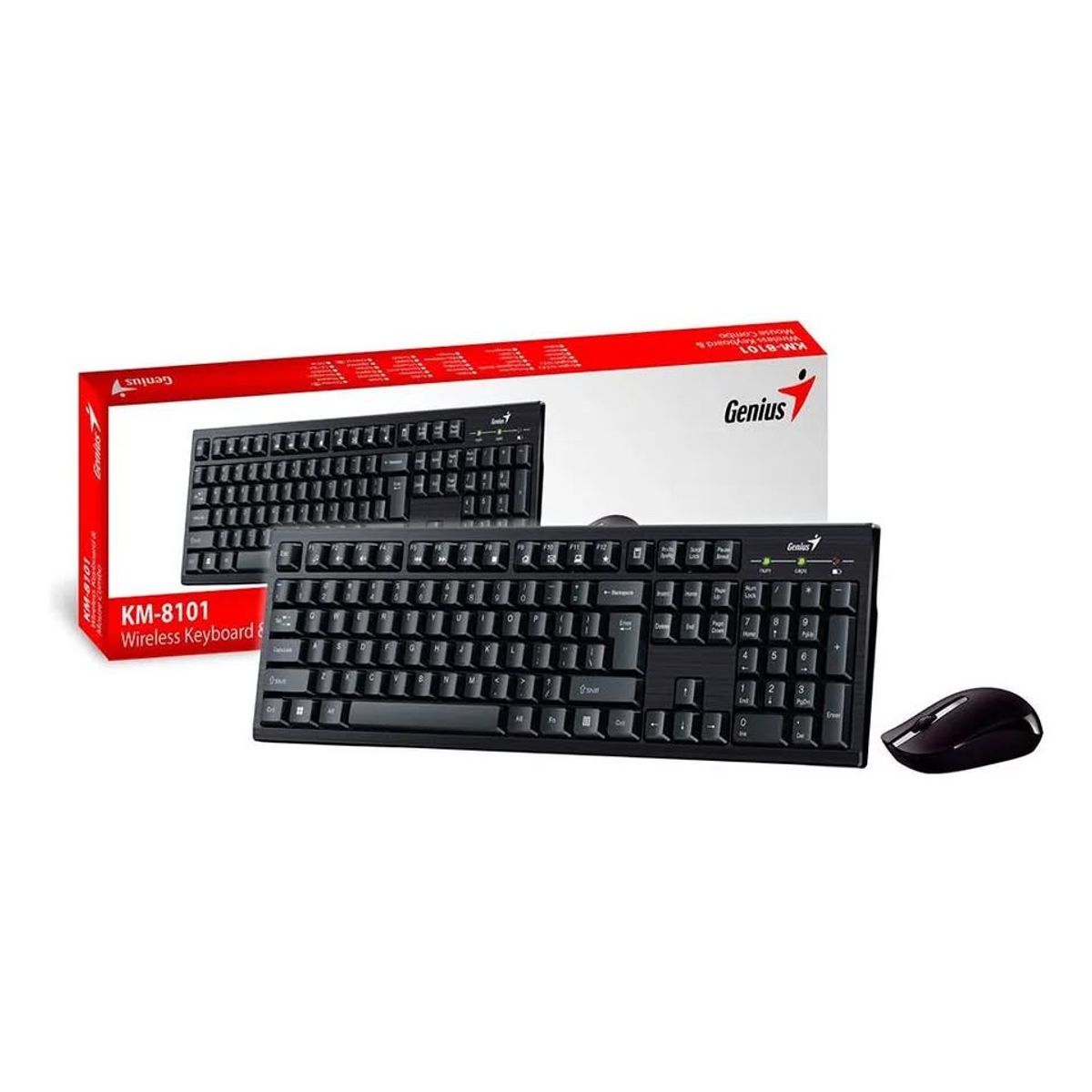 GENIUS ACCESORIOS  DE  TECNOLOGIA - COMBO TECLADO Y MOUSE INALAMBRICO GENIUS KM-8101