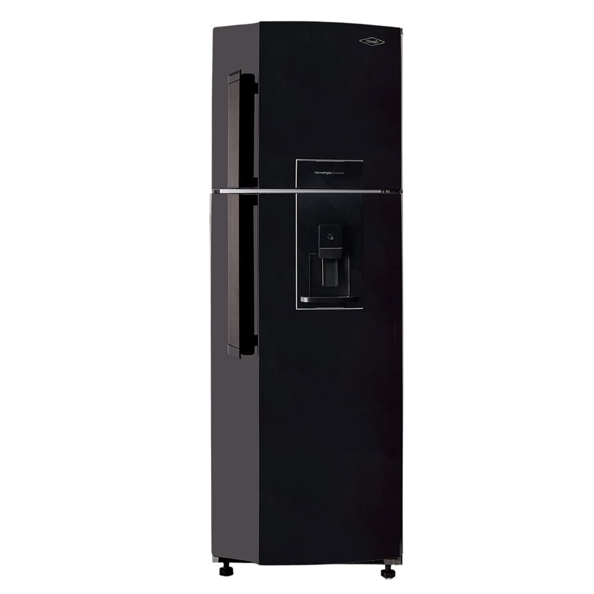 HACEB - Nevera Haceb No Frost 311 Litros Manija Externa Negro Cósmico Inverter