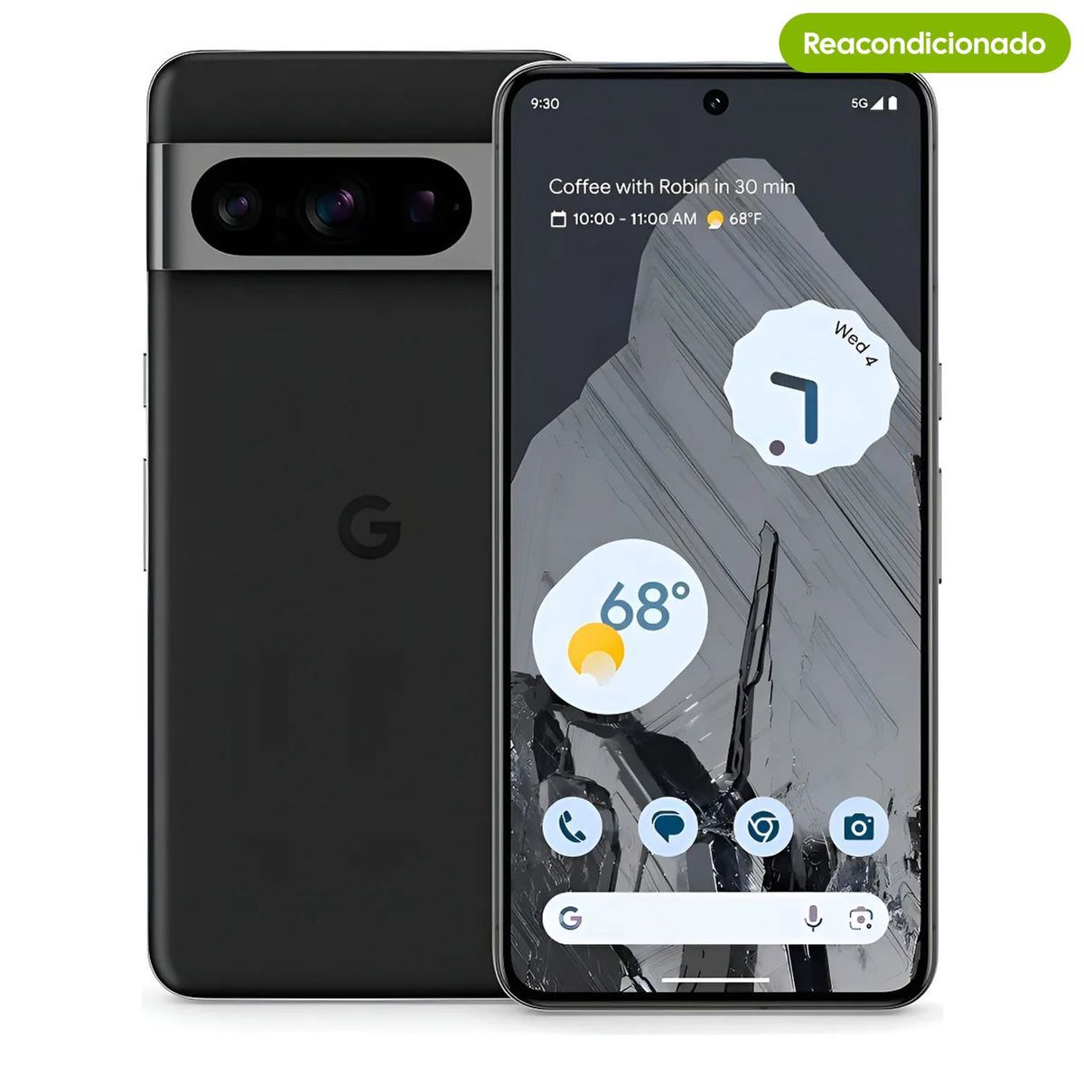 GOOGLE - Google Pixel 8 5G 128GB Negro Reacondicionado