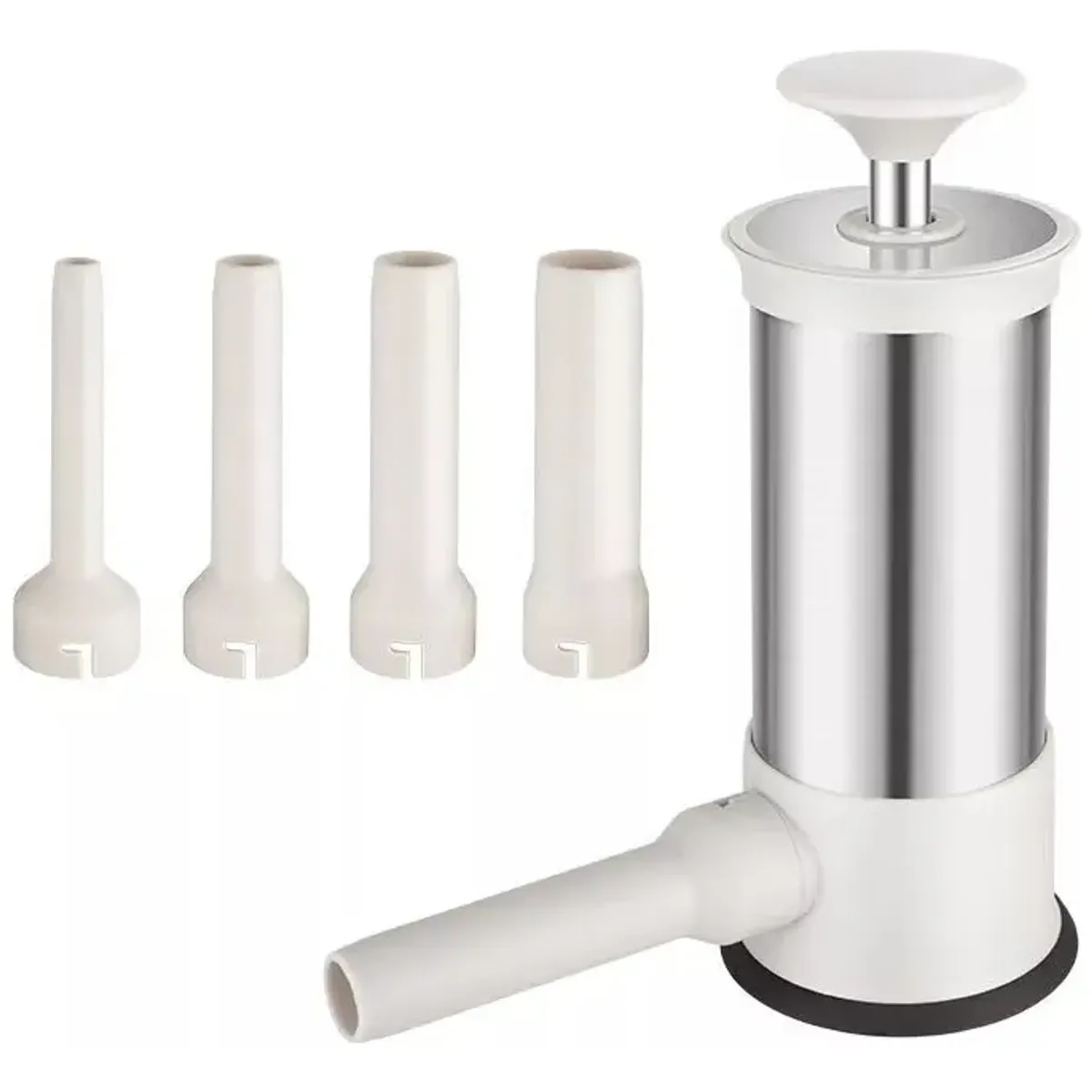 CHINA - Maquina Manual Embutidor Salchichas Chorizo Aluminio 4 En 1