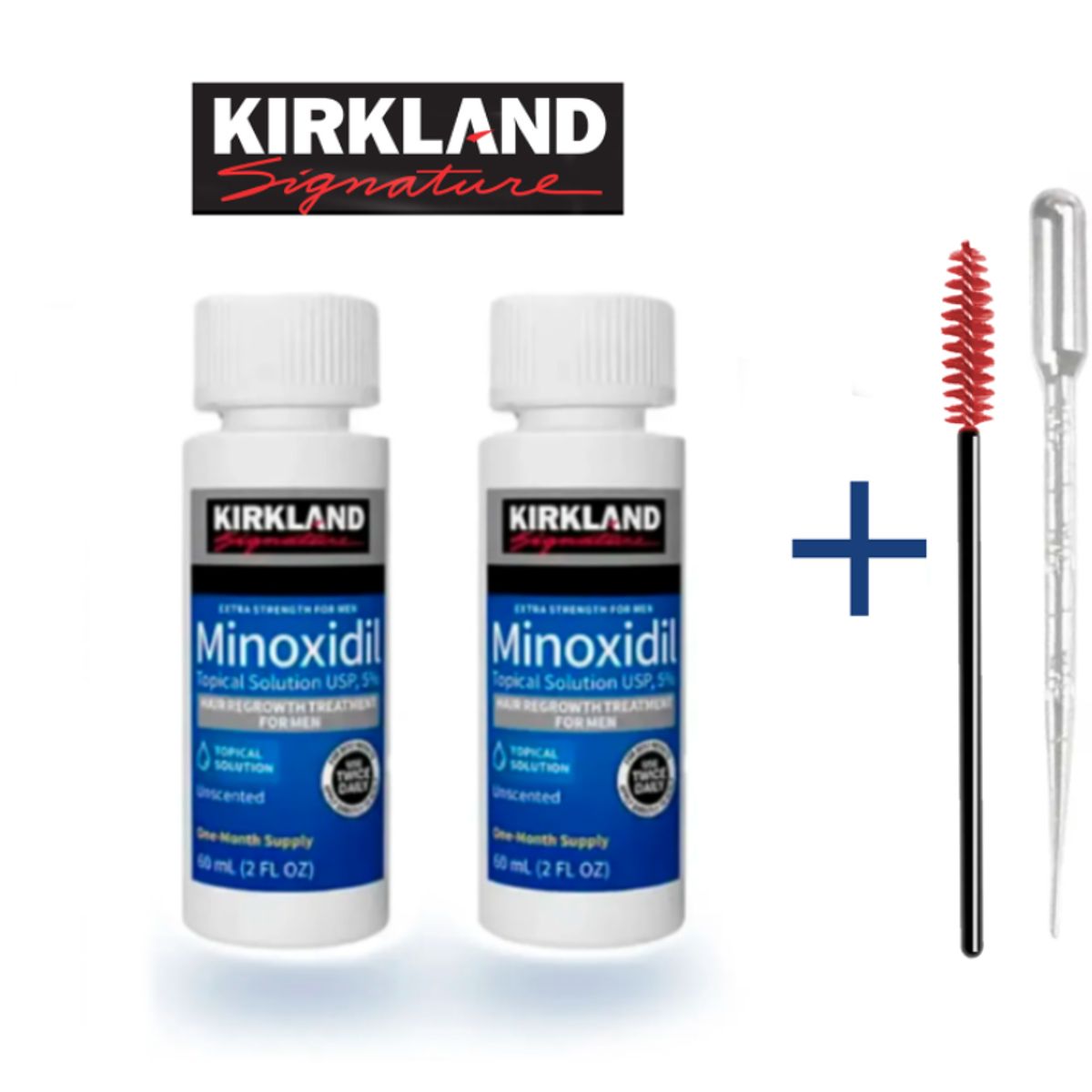 USA - Minoxidil kirkland   5% 2 Unidades