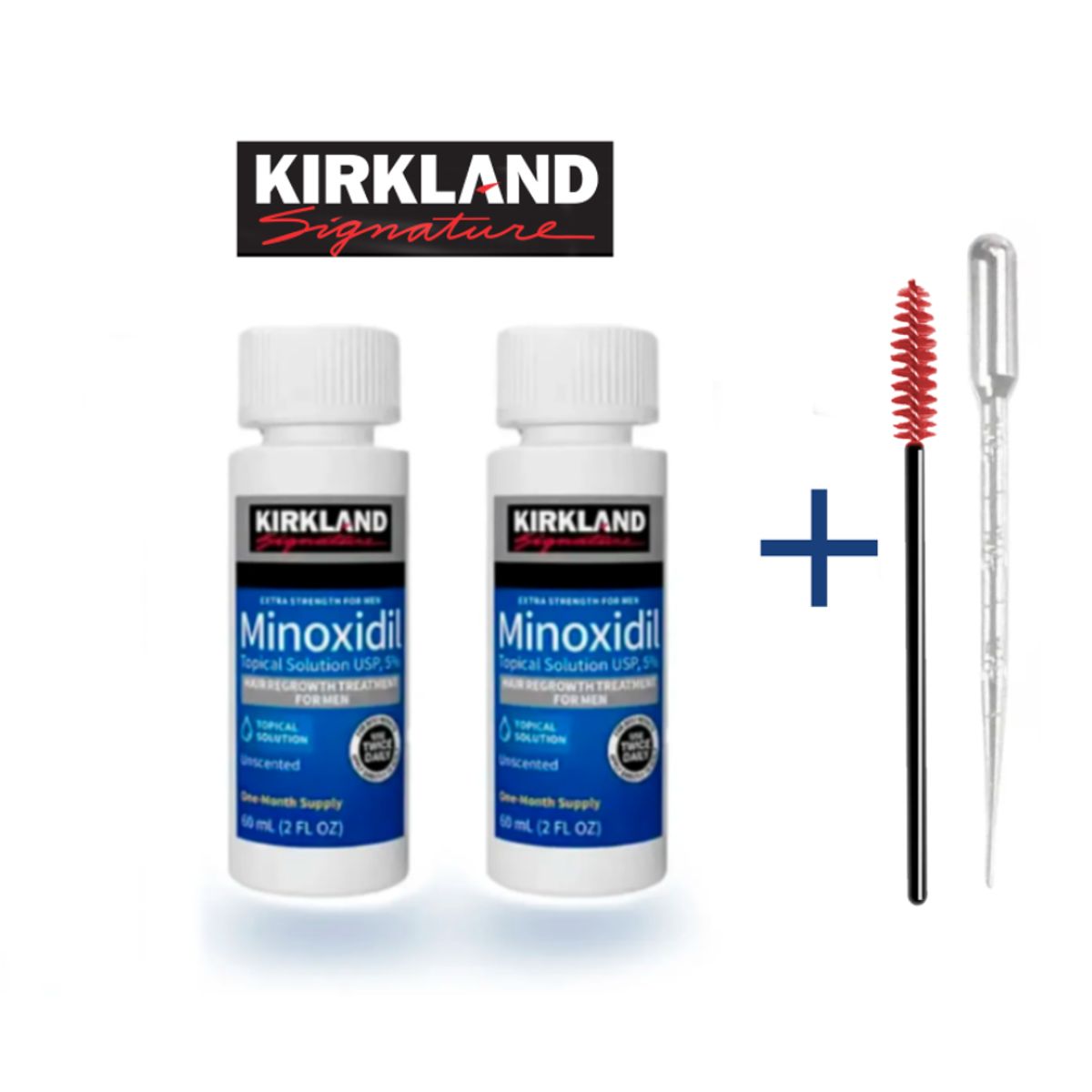 USA - Minoxidil kirkland   5% 2 Unidades