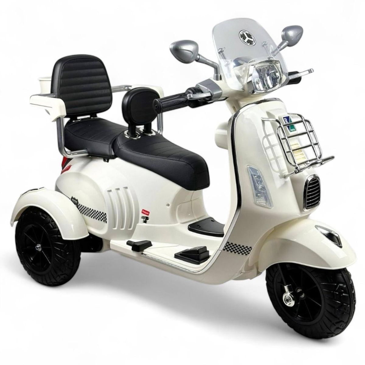 BRITOCHET - REF 1389 Moto Eléctrica Niño Niña Vespa C/Remoto Ll/Goma 1 a 7 Años