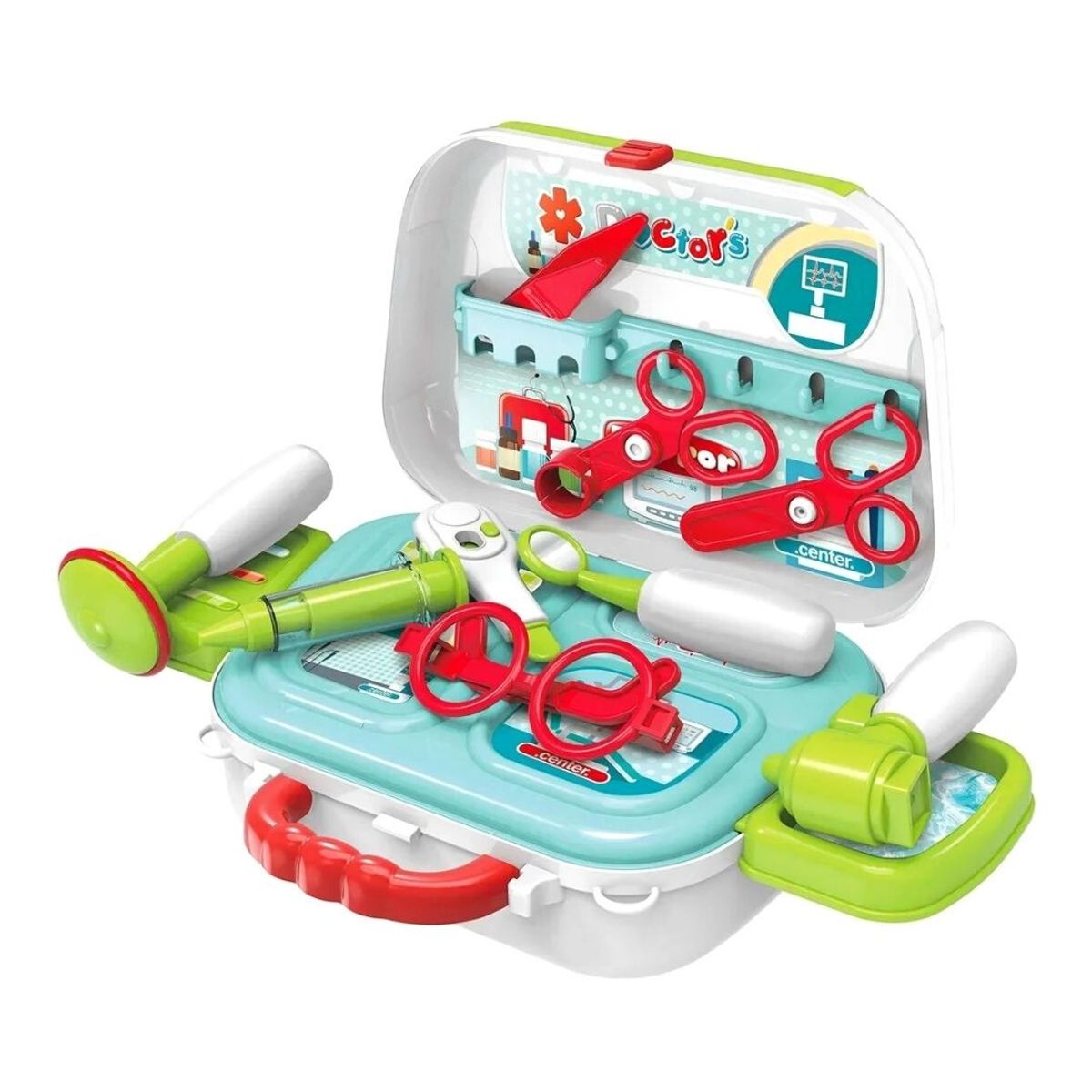 GENERICO - Kit Médico Para Niños De 20 Piezas Set De Rol Educativo Para Niños y Niñas +3 Años