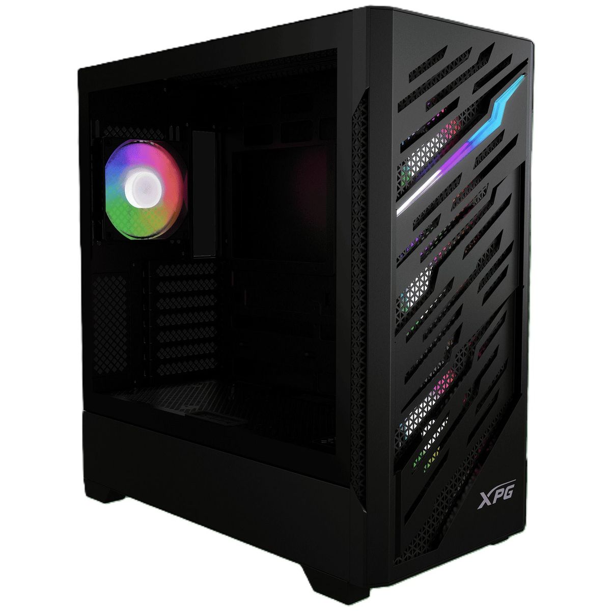 XPG - Caja XPG Starker Air BTF Negra - Vidrio templado y 4 ARGB