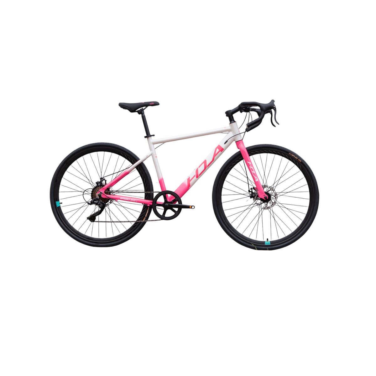 SFORZO - Bicicleta Hola Rin 700 De Ruta 1*8 En Aluminio