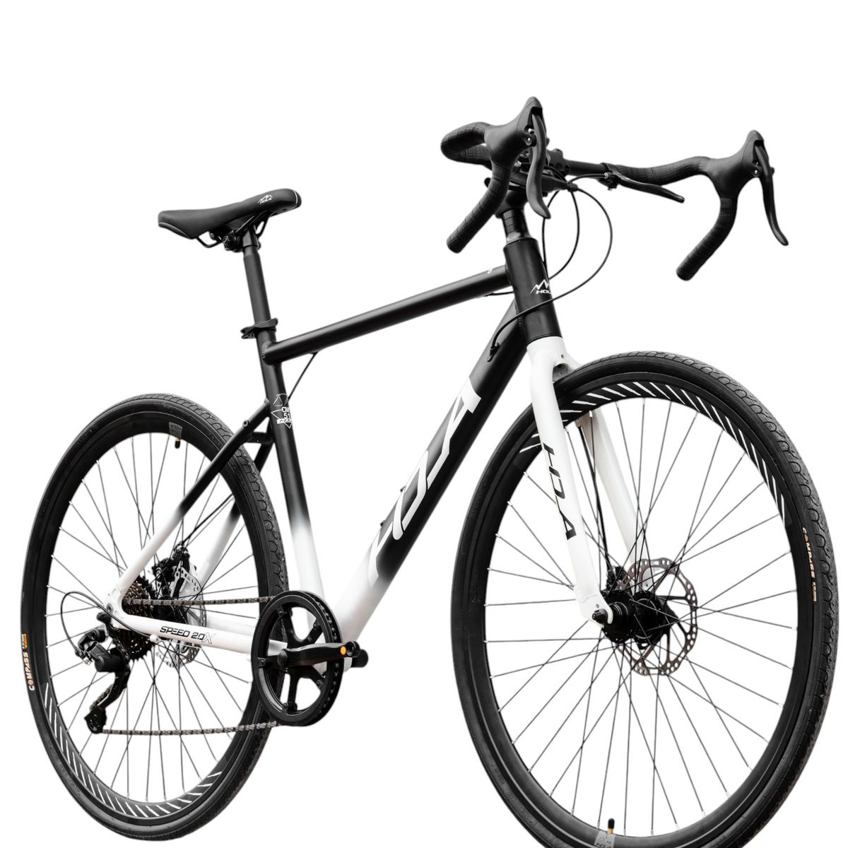 SFORZO - Bicicleta Hola Rin 700 De Ruta 1*8 En Aluminio