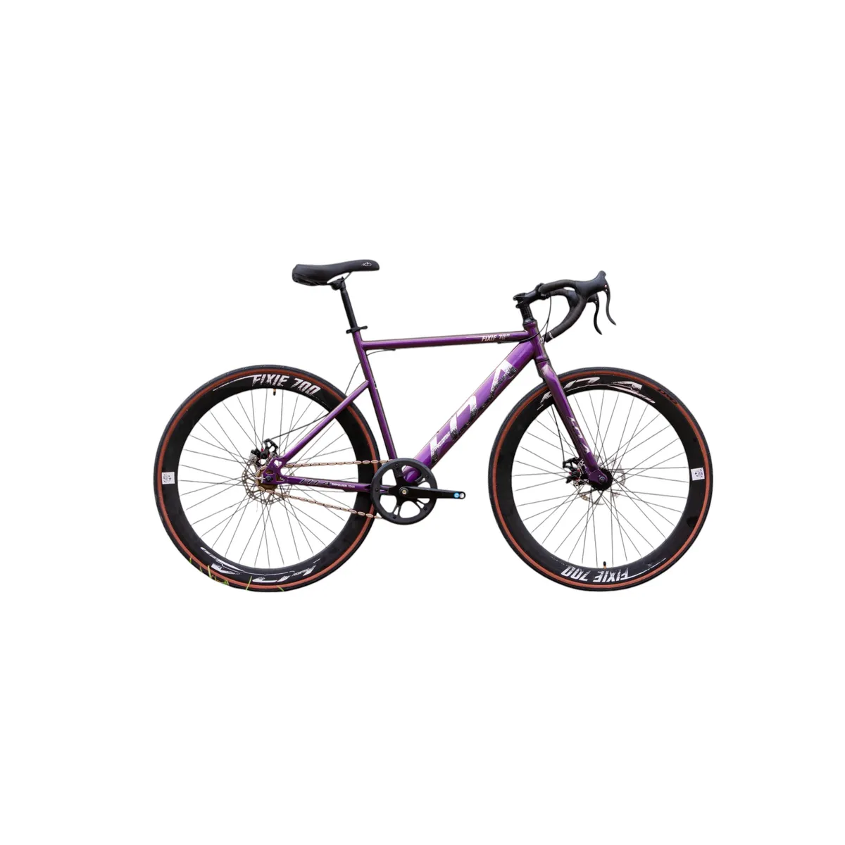 SFORZO - Bicicleta Hola Fixie Freno Disco Sin Cambios