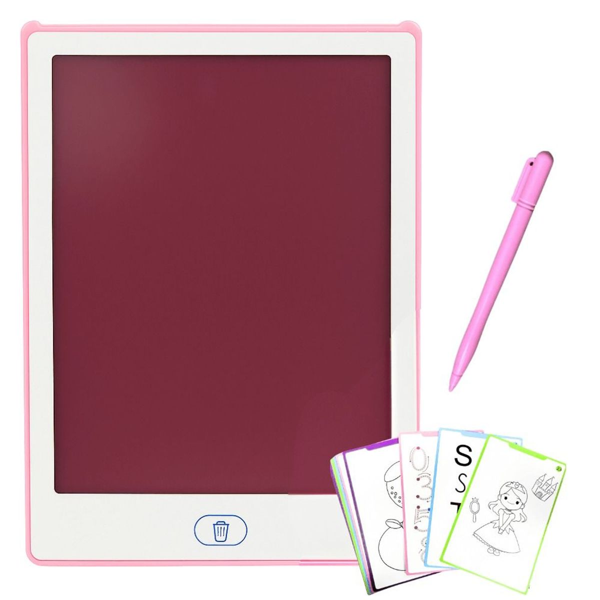 GENERICO - Tableta Mágica Libro Educativo Lcd Para Niños + Plantillas