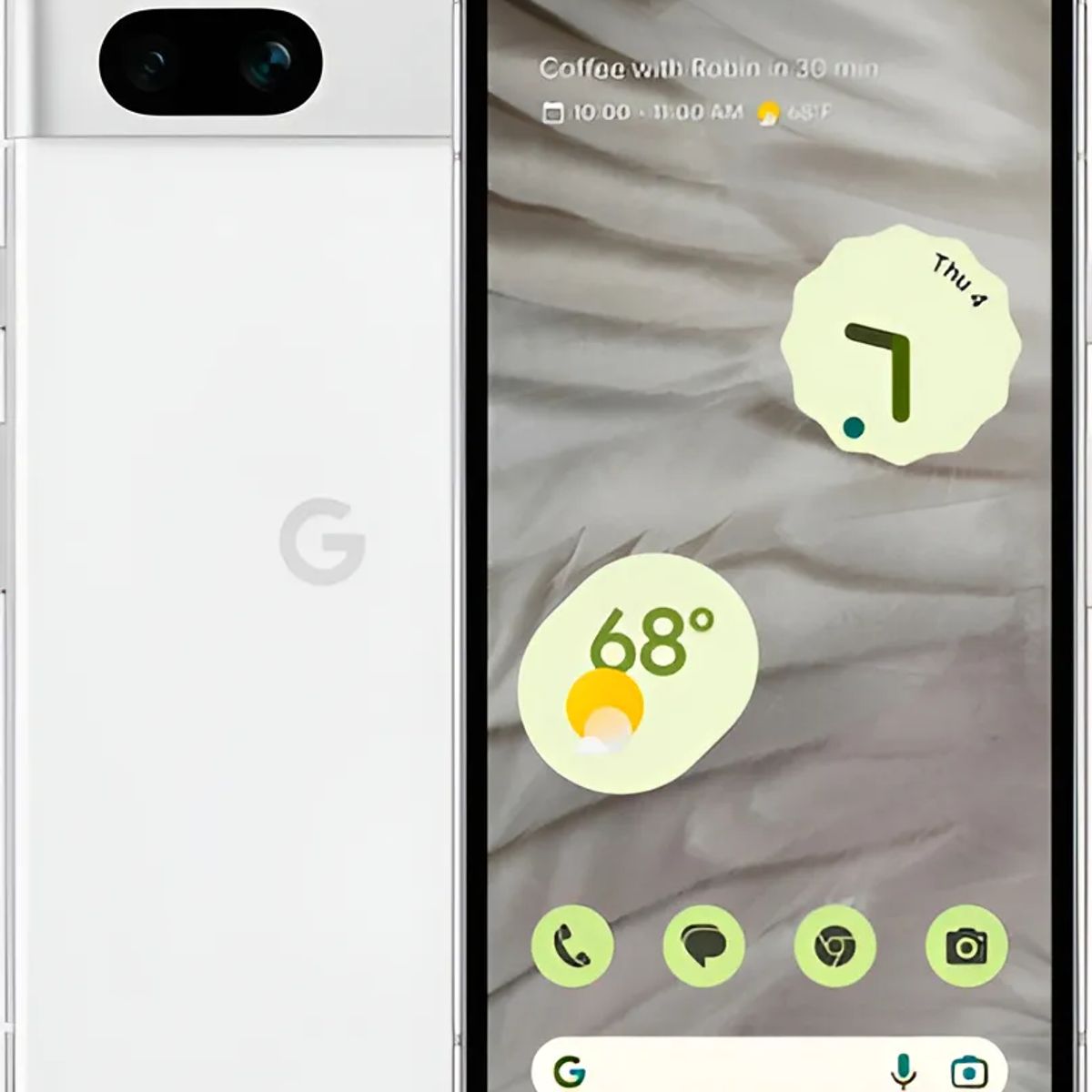 GOOGLE - Google Pixel 7A 5G 128Gb Nieve Reacondicionado