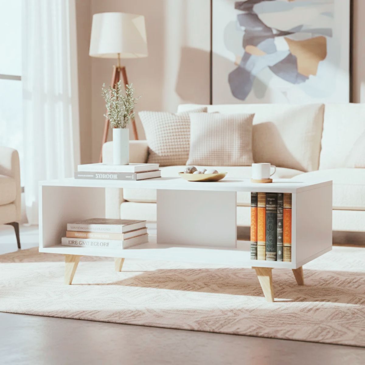 GENERICO - Mesa De Centro Mesa Auxiliar Mesa Para Sala Minimalista