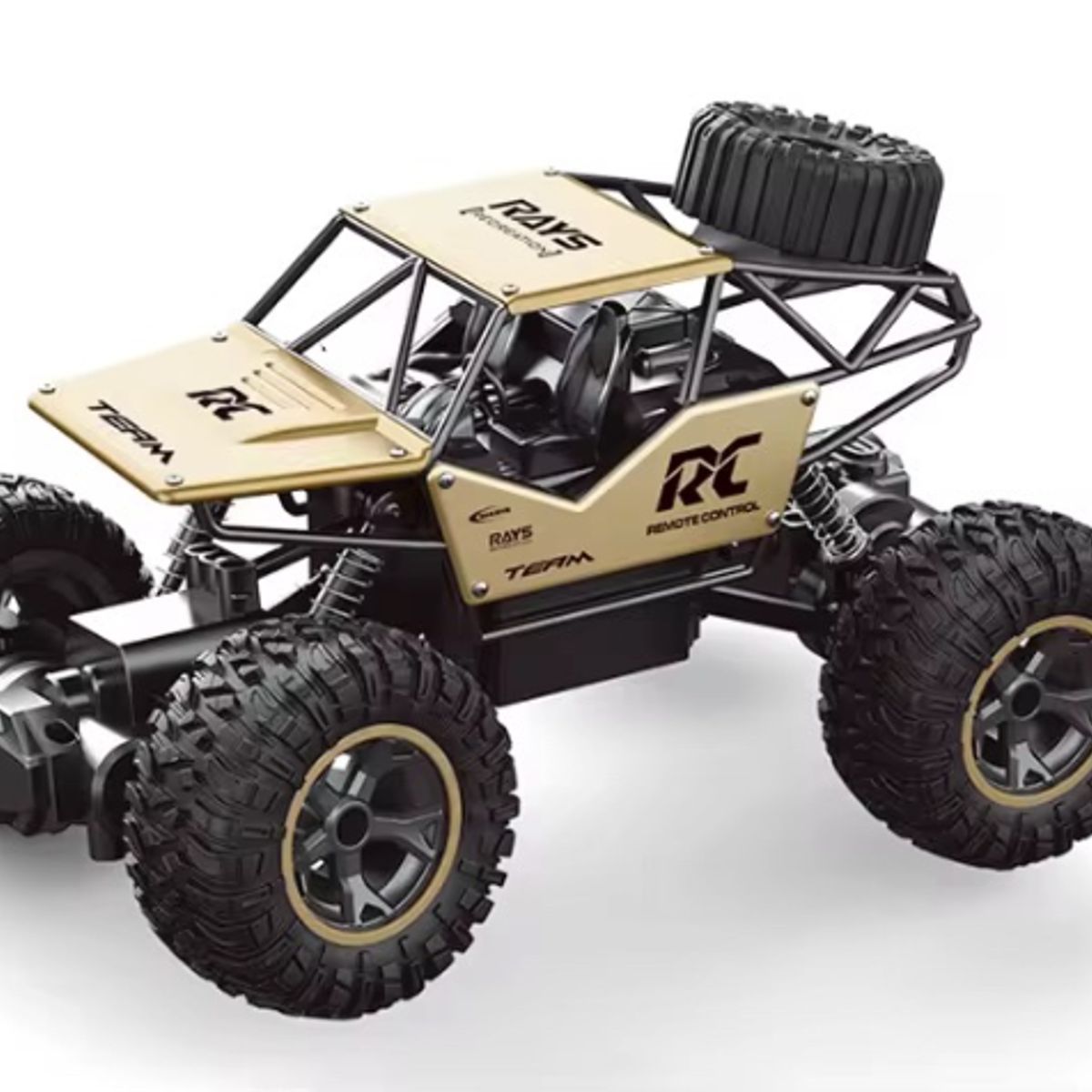 GENERICO - Carro Control Remoto Todoterreno Humo Y luces Juguete