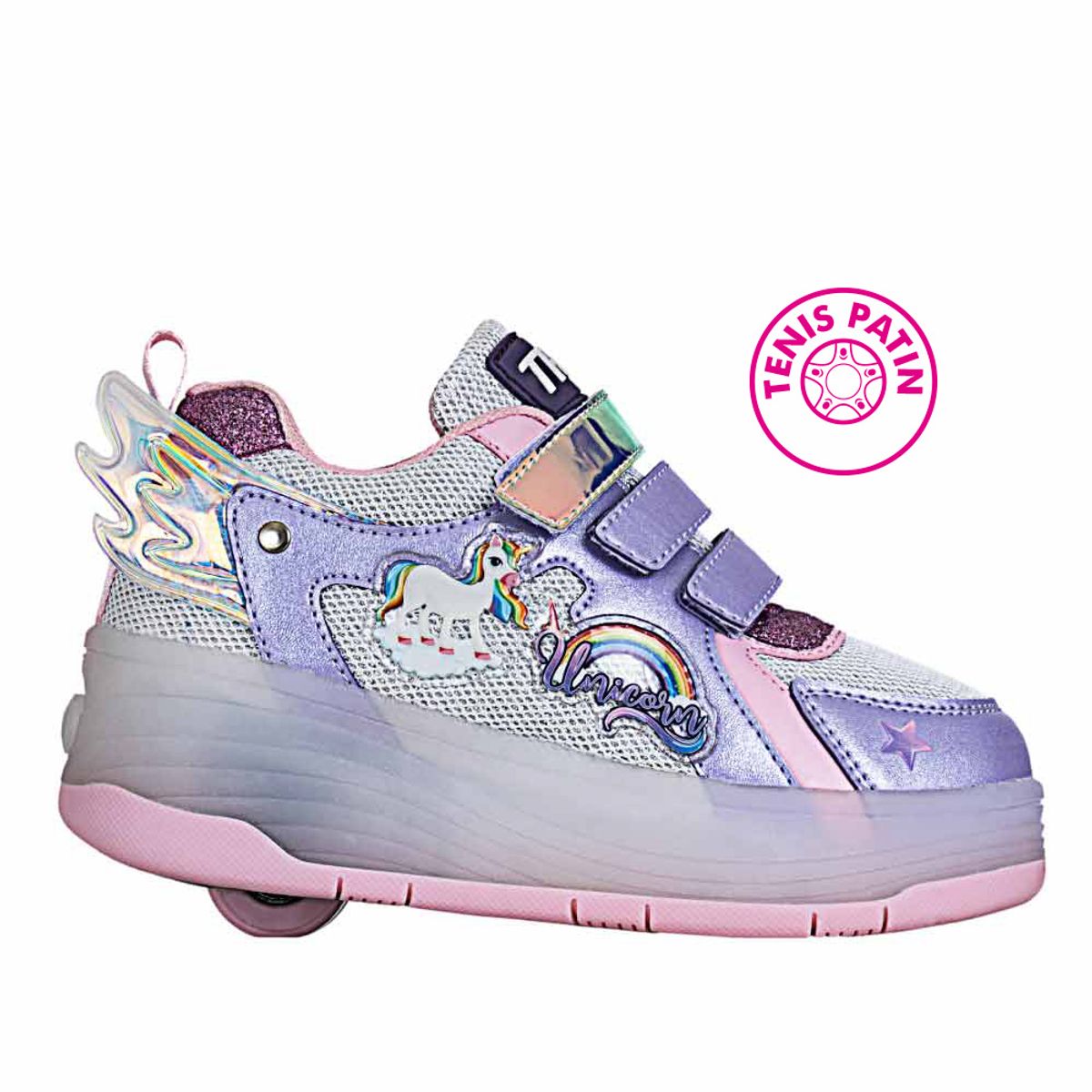 THROWING - Tenis Casual de Niña throwing  and mono fem trw 25-2 Lila