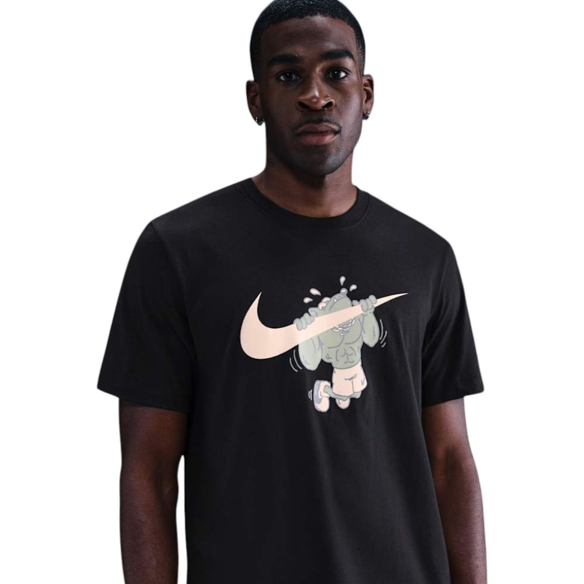 NIKE - Camiseta Nike M Nsw Tee Iykyk Fs Hombre-Negro