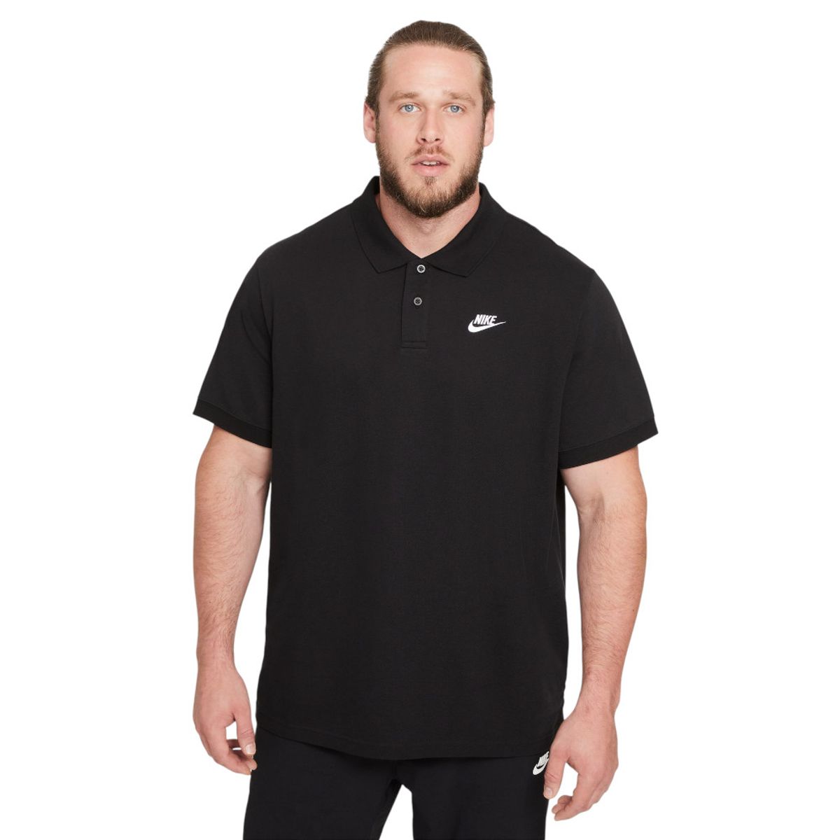 NIKE - Camiseta Polo Nike M Club Pq Matchup Hombre-Negro