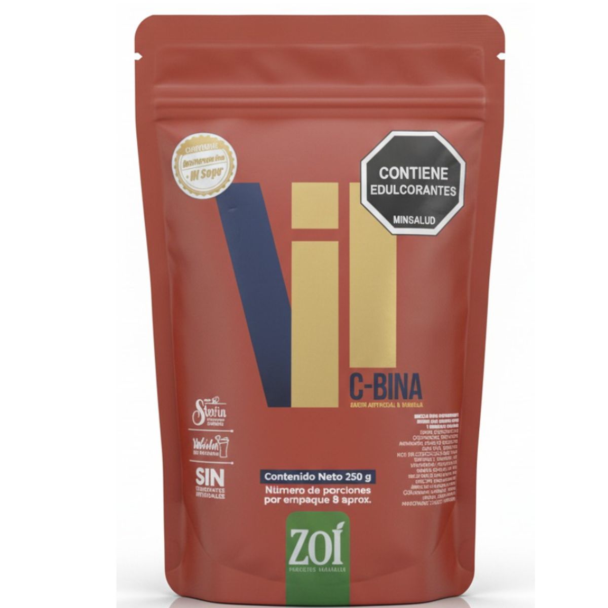 NATURAL FRESHLY - ALIMENTO EN POLVO MULTIVITAMINICO X 250G./VIT  C-BINA/ ZOI