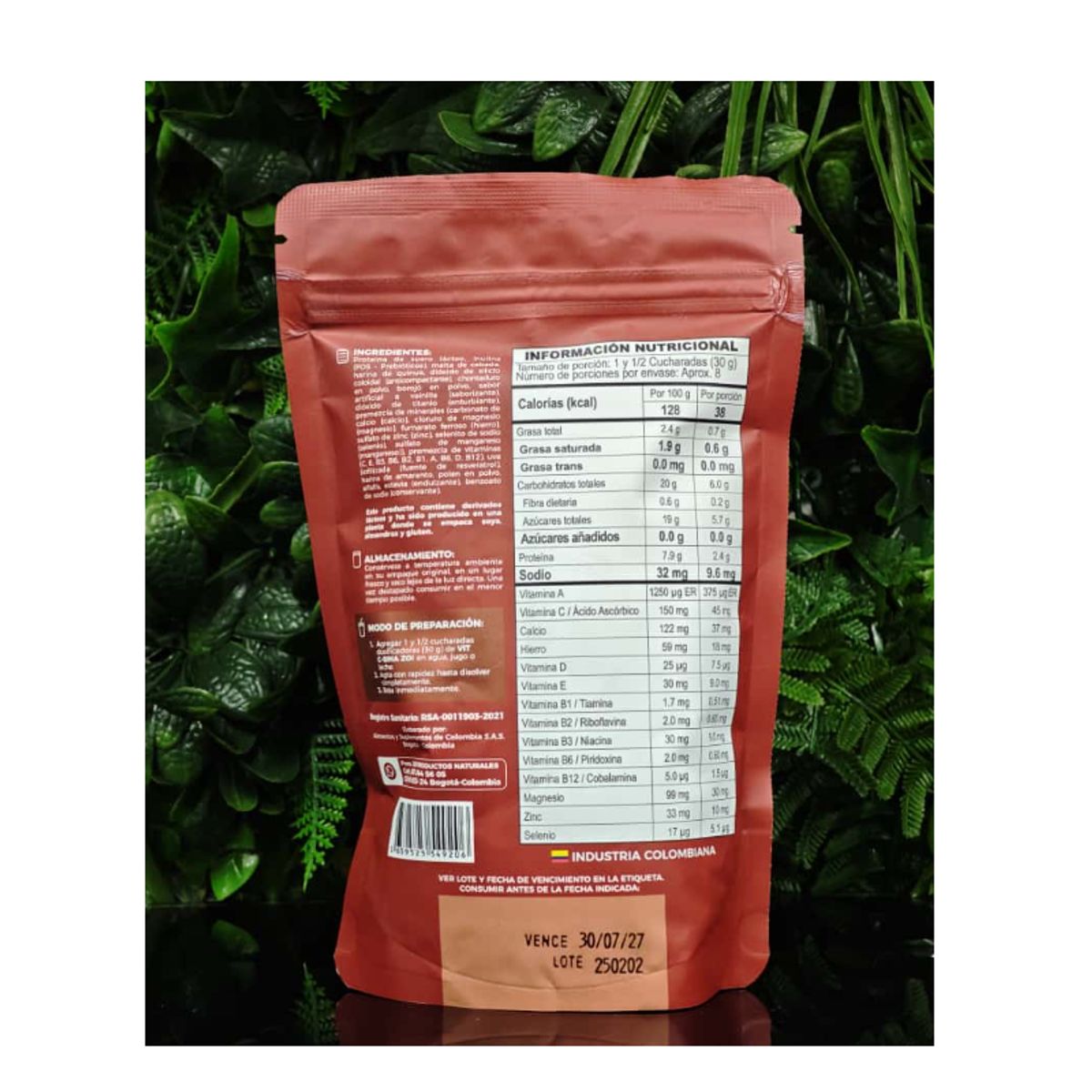 NATURAL FRESHLY - ALIMENTO EN POLVO MULTIVITAMINICO X 250G./VIT  C-BINA/ ZOI