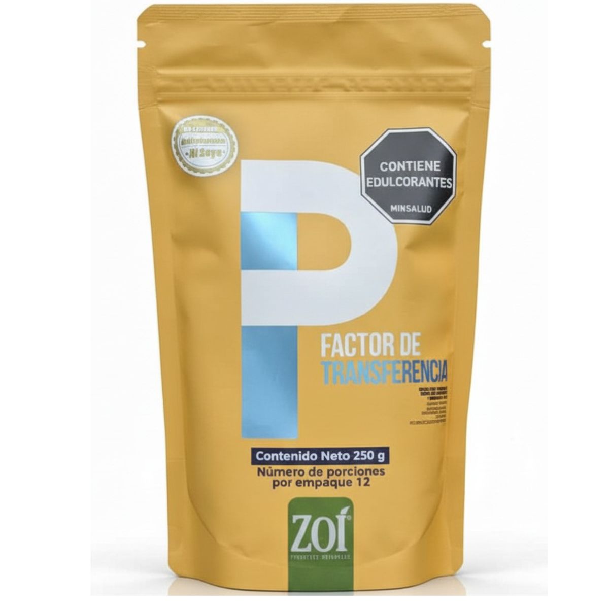 NATURAL FRESHLY - ALIMENTO EN POLVO CON CALOSTRO BOVINO X 250G FACTOR DE TRANSFERENCIA