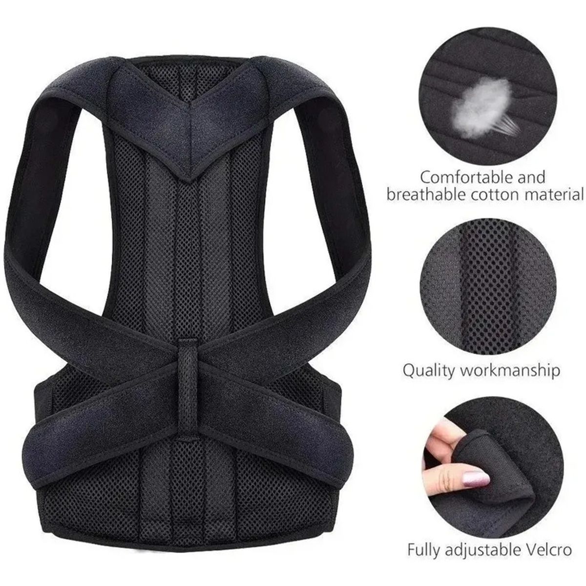 GENERICO - Corrector Postura Camisilla Chaleco Para Mujeres Y Hombres - Xl
