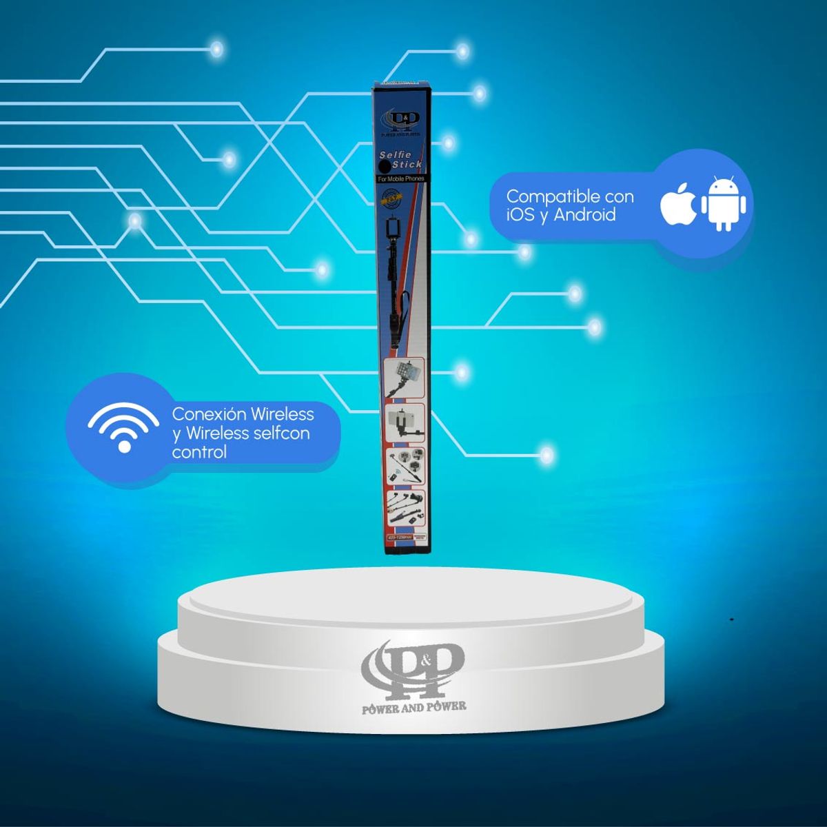 GENERICO - SELFIE STICK  T-X-609-P PYP