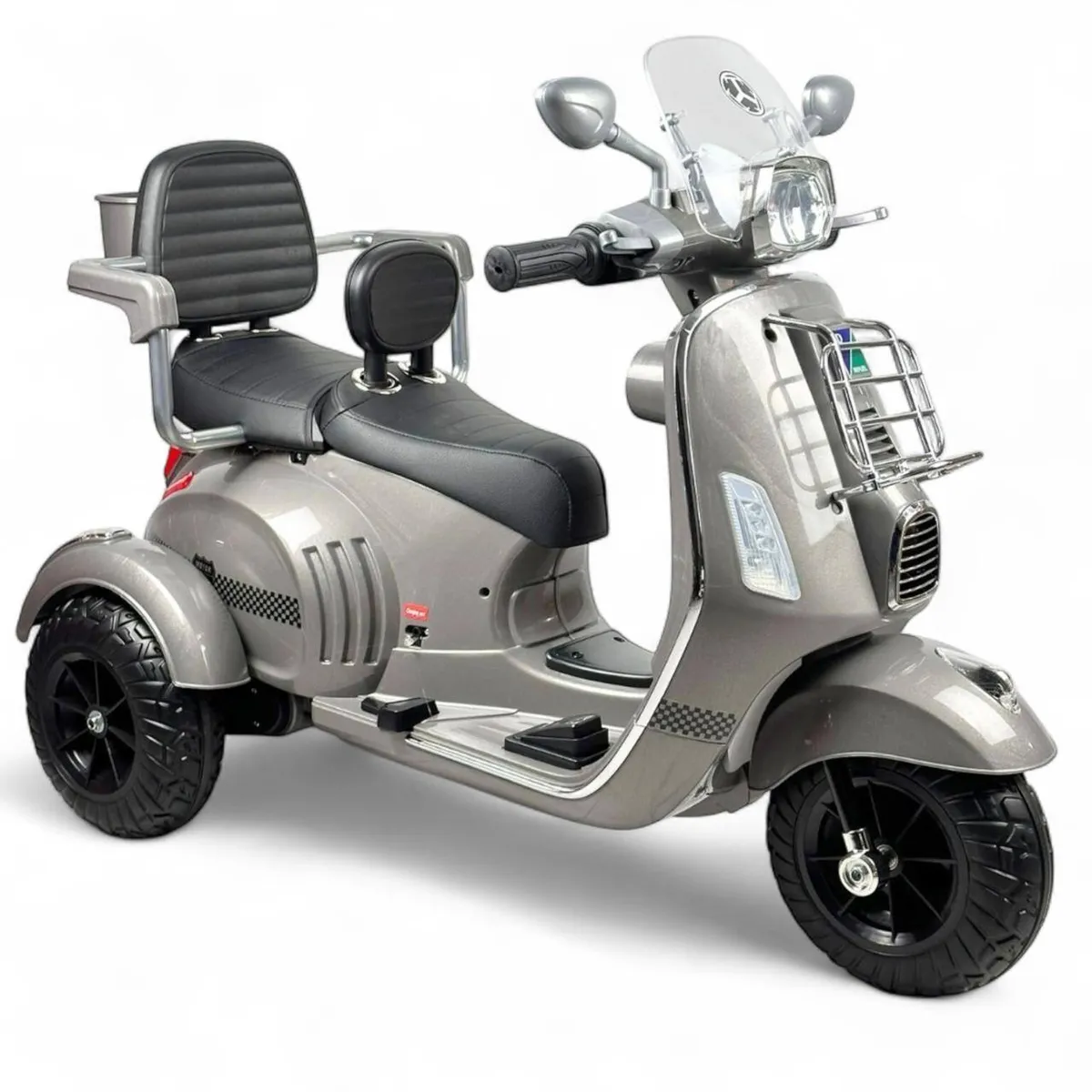 BRITOCHET - REF 1389 Moto Eléctrica Niño Niña Vespa C/Remoto Ll/Goma 1 a 7 Años