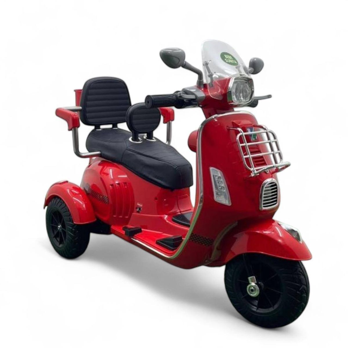 BRITOCHET - REF 1389 Moto Eléctrica Niño Niña Vespa C/Remoto Ll/Goma 1 a 7 Años