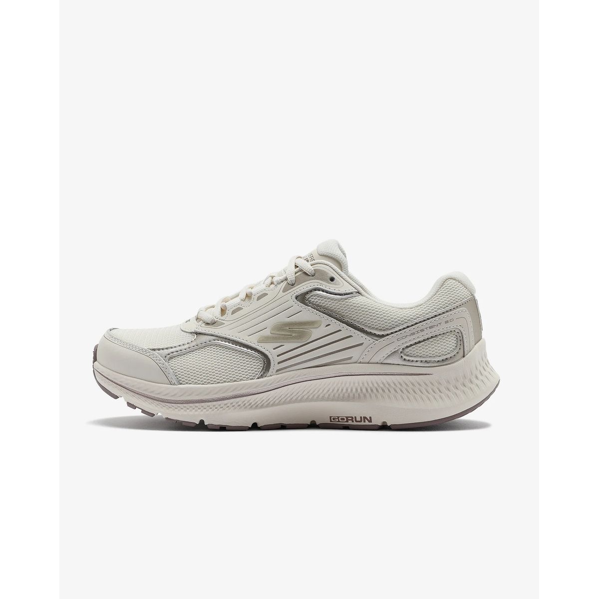 SKECHERS - Tenis Skechers Mujer GO RUN Consistent 2.0 128606-NAT Beige Claro
