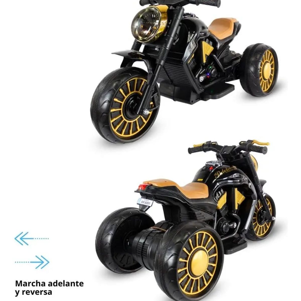PRINSEL - Moto Electrica Montable Renegade Niño XL Negro 6v