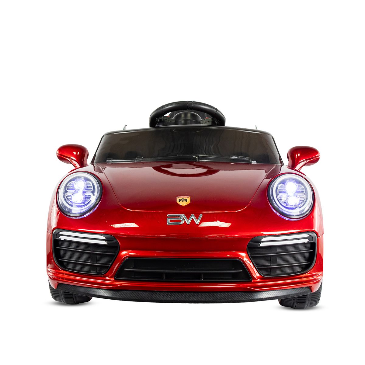 PRINSEL - Carro Electrico  Montable niños  Cayman metalizado Red 6V