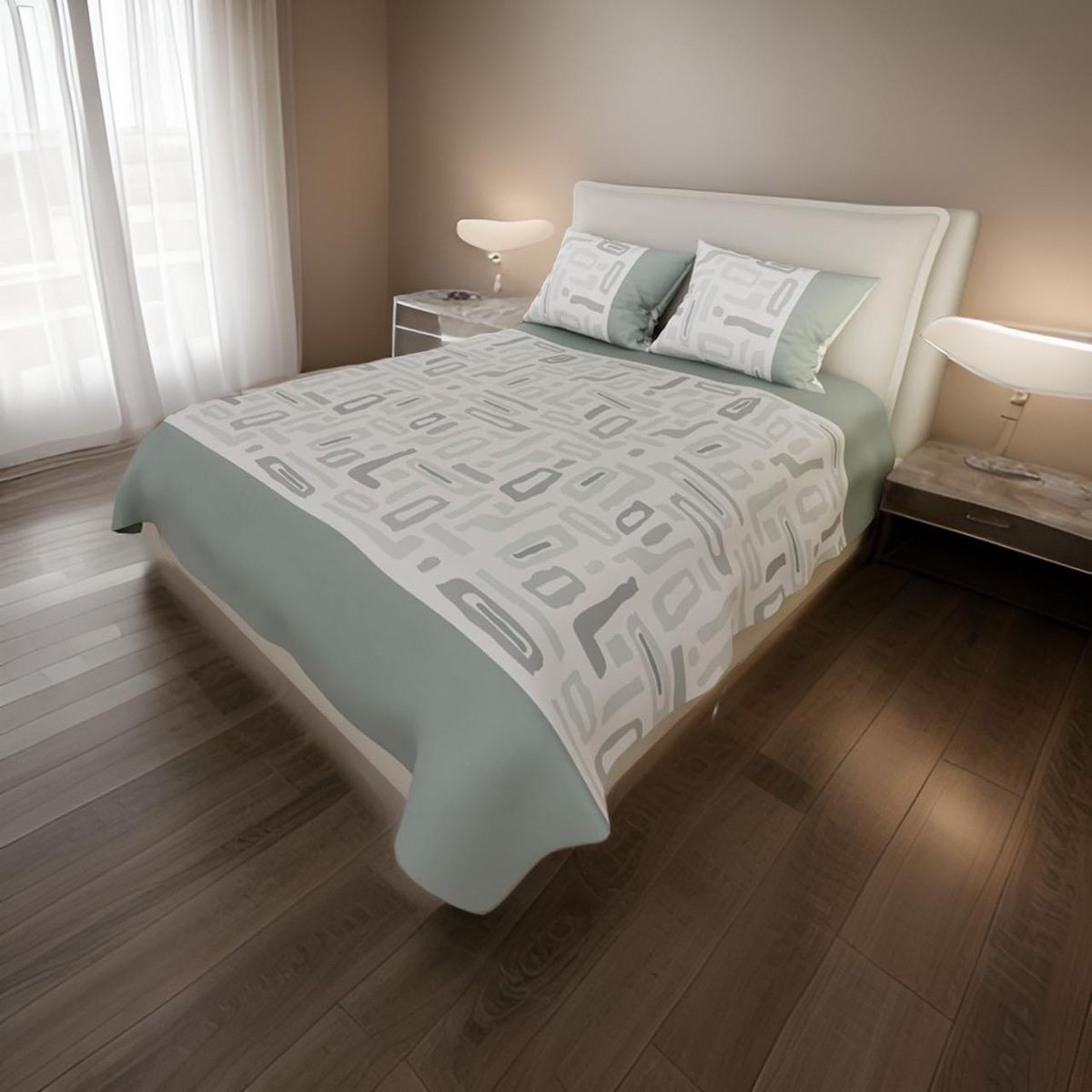 ELEGANT - Juego de Sabanas Algodón 250 Hilos Cama Queen 160 x 190