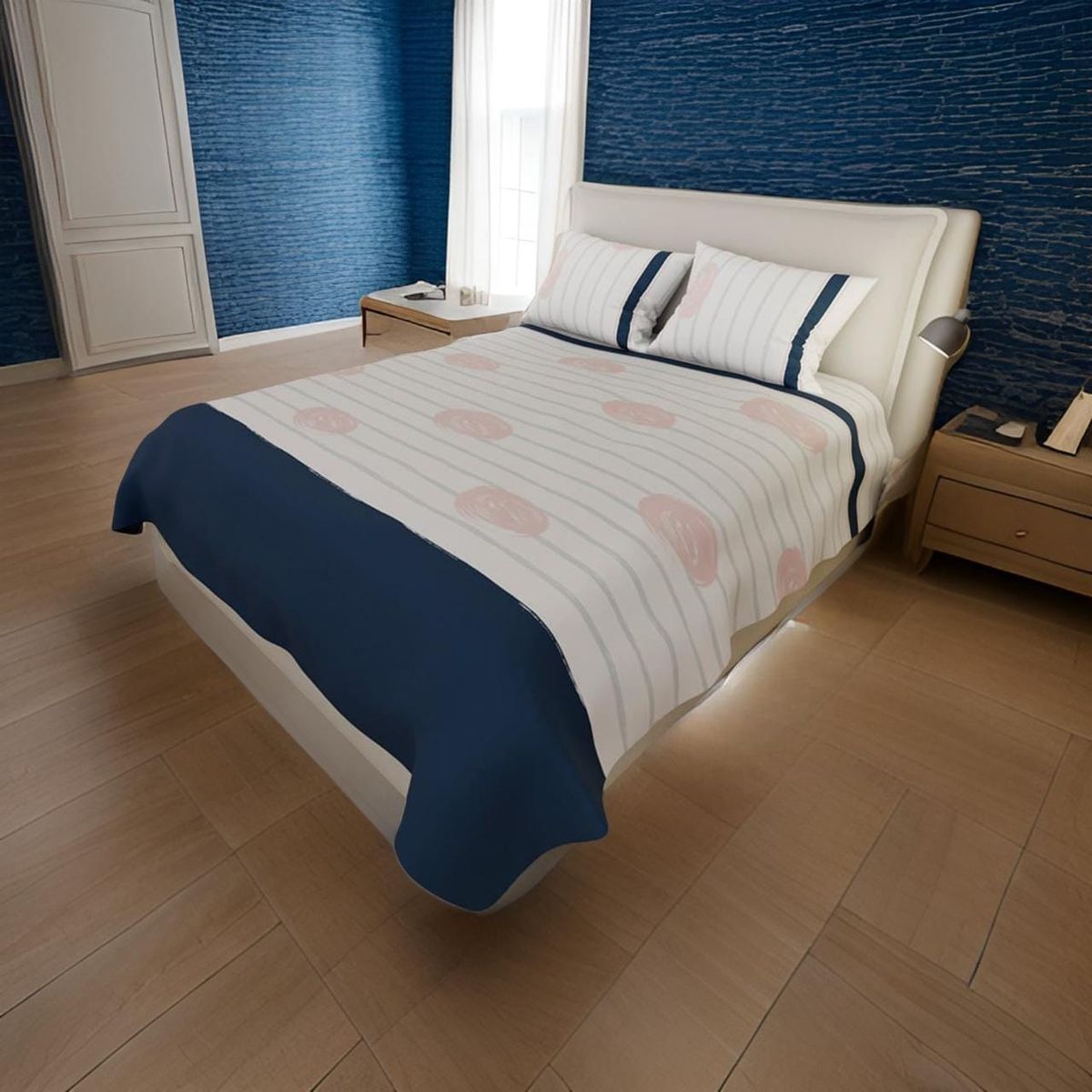 ELEGANT - Juego de Sabanas Algodón 250 Hilos Cama Queen 160 x 190