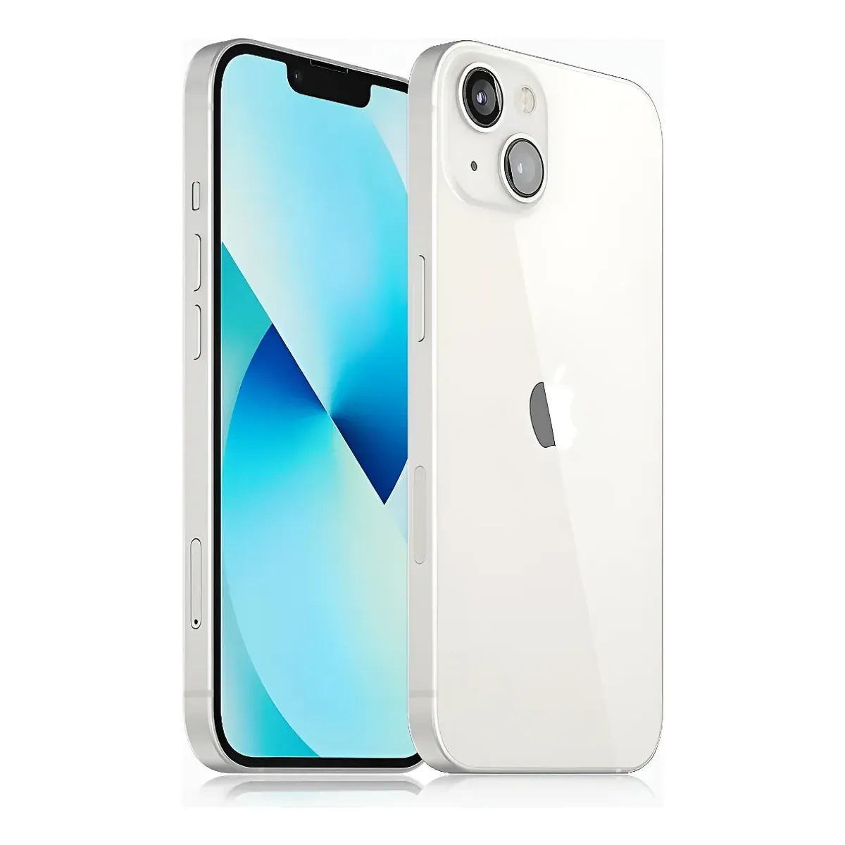 APPLE - Celular iPhone 13 128 GB 5G Blanco Reacondicionado + Panel Solar