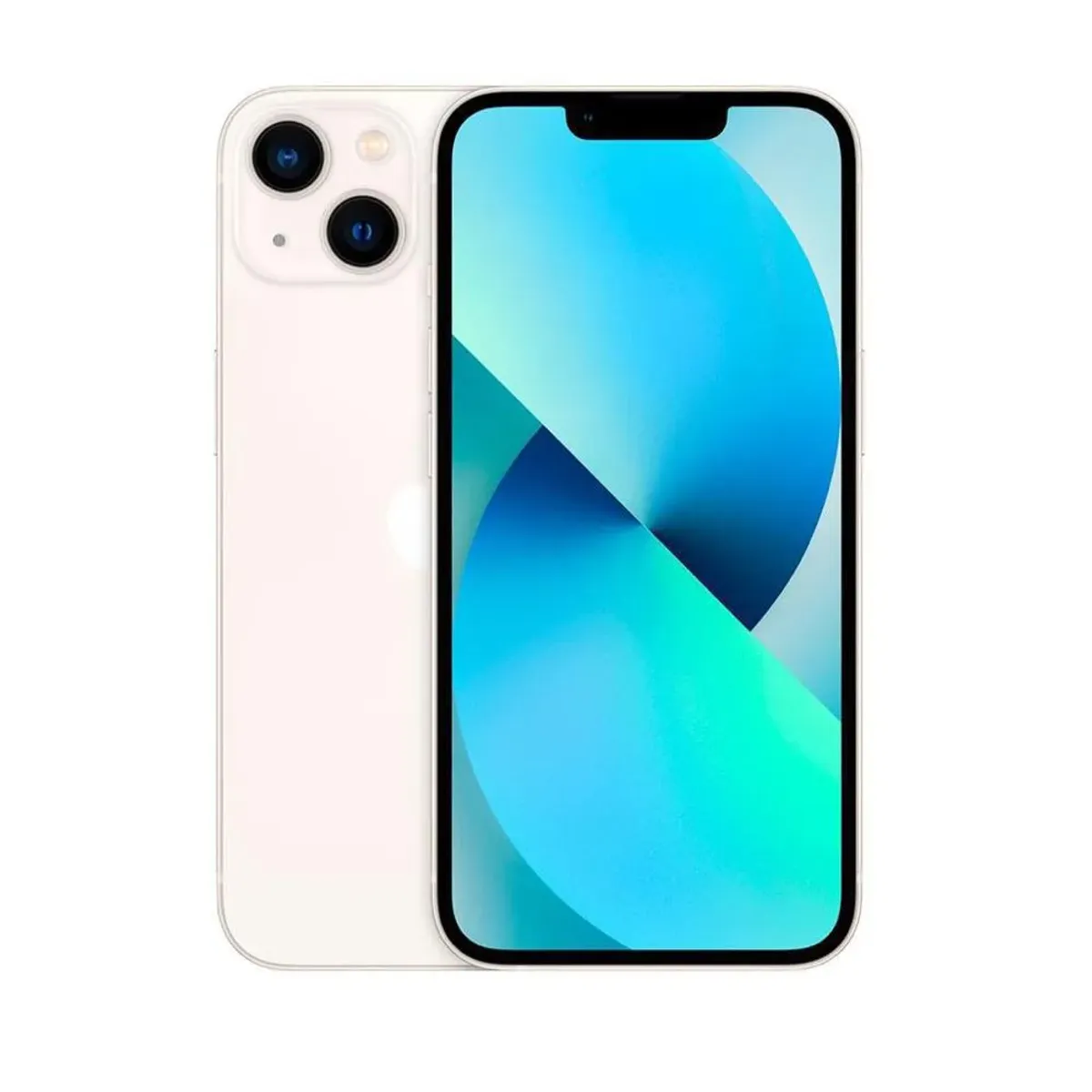 APPLE - Celular iPhone 13 128 GB 5G Blanco Reacondicionado + Panel Solar