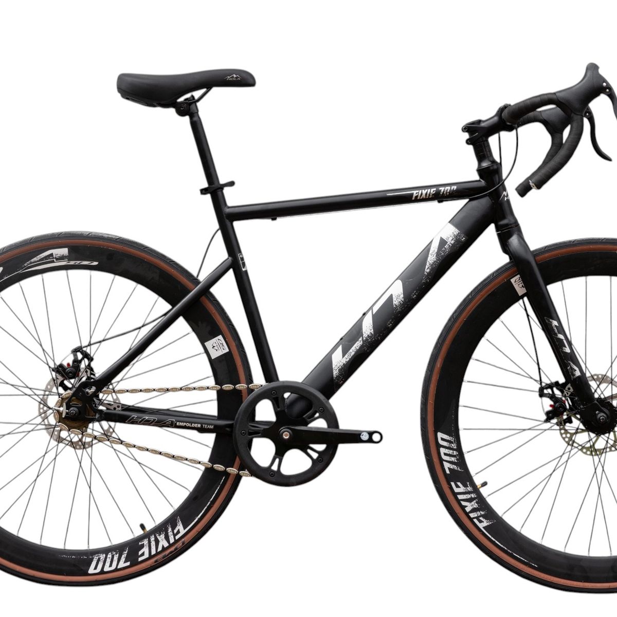 SFORZO - Bicicleta Hola Fixed Freno Disco Sin Cambios