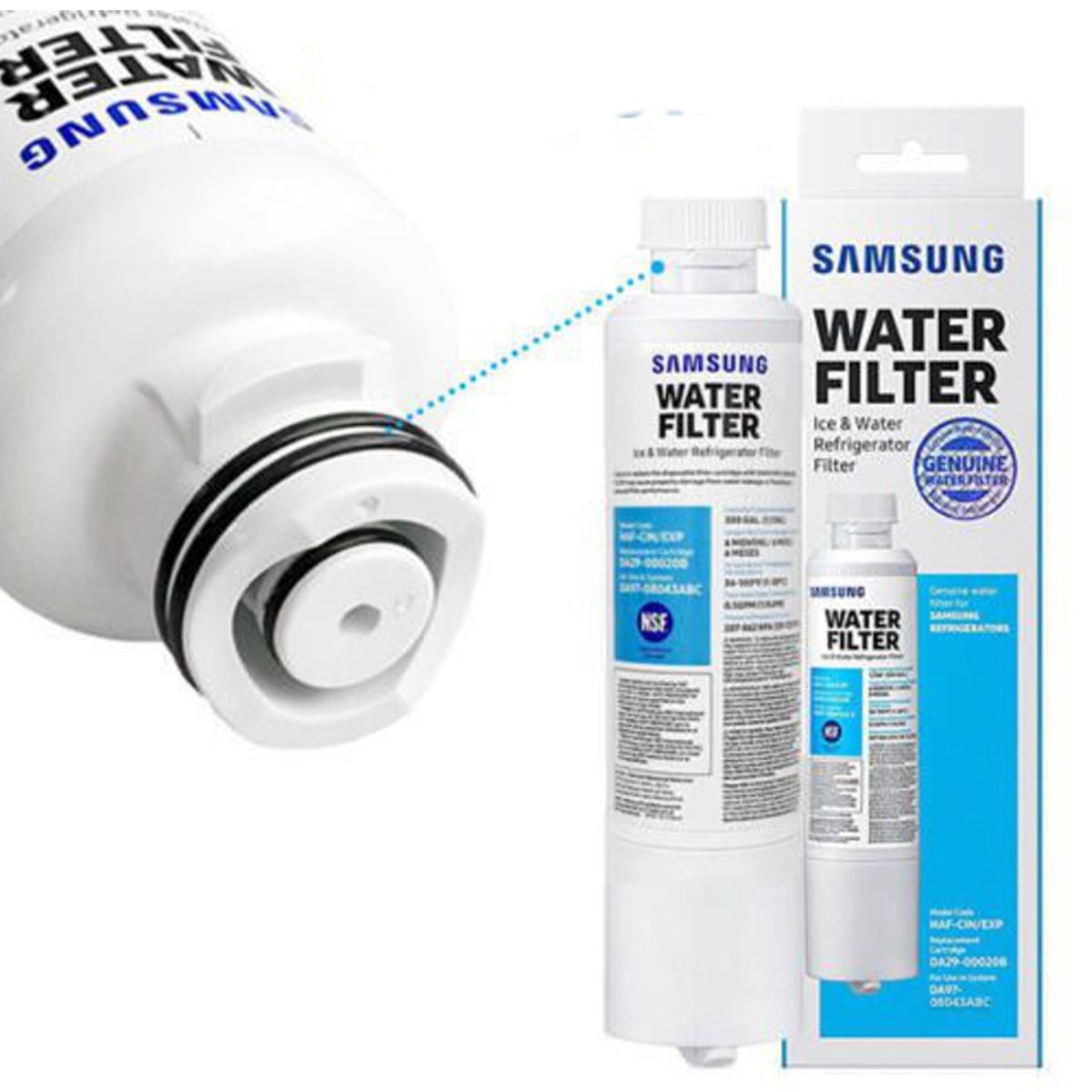 SAMSUNG - Filtro de Agua DA29-00020B HAF-CIN para Nevecon SAMSUNG